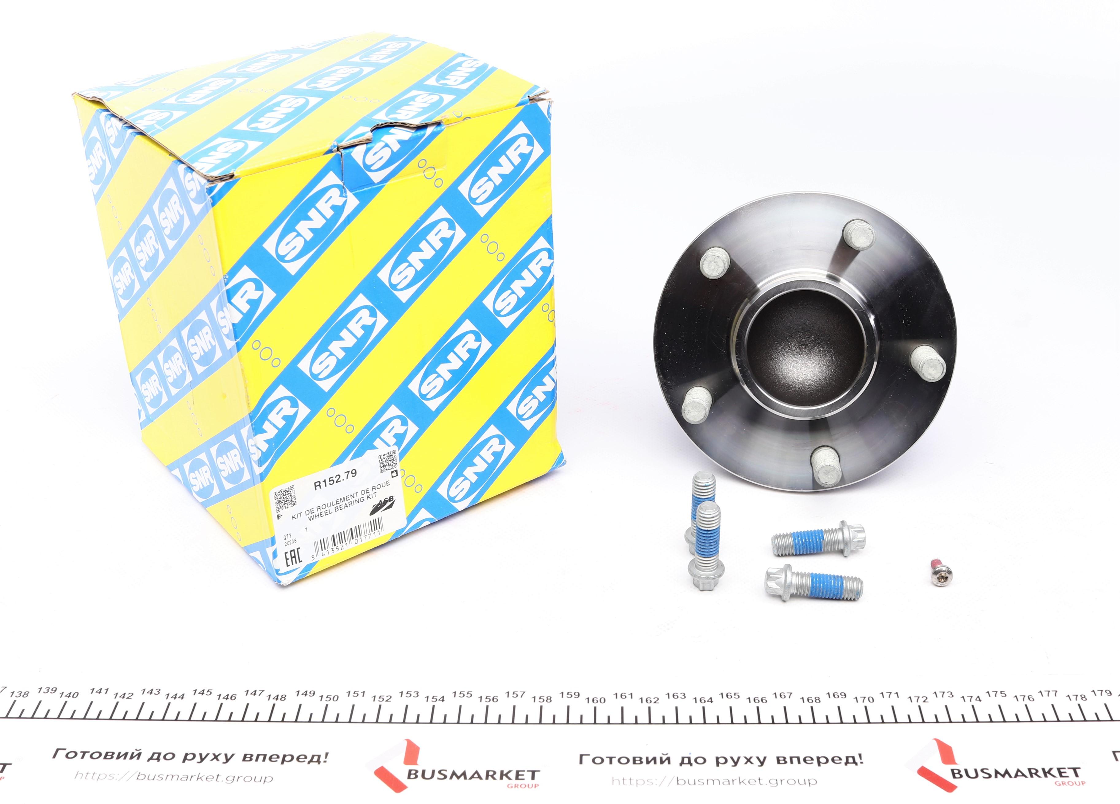 Підшипник маточини (задньої) Ford Focus II/C-Max 1.4-2.0 TDCI/LPG 03- (без датчика ABS)