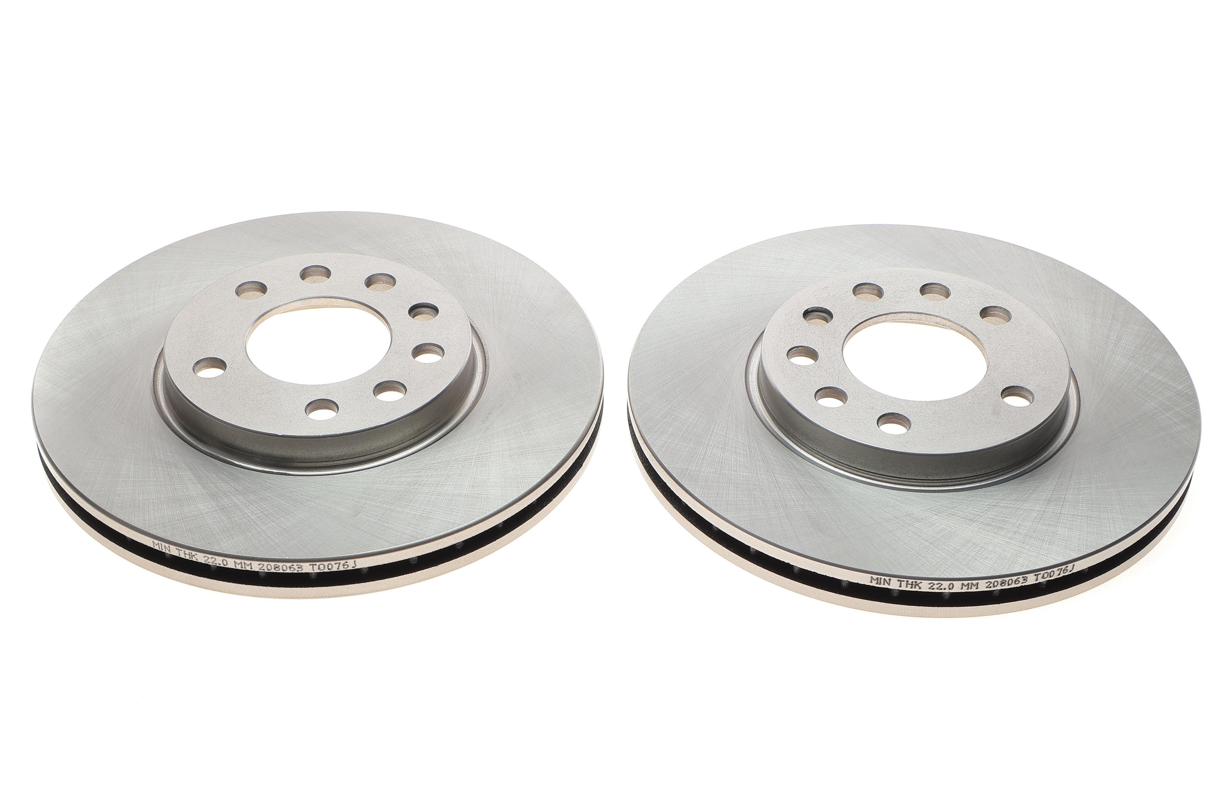 Диск гальмівний (передній) Opel Combo 01- (280x25)