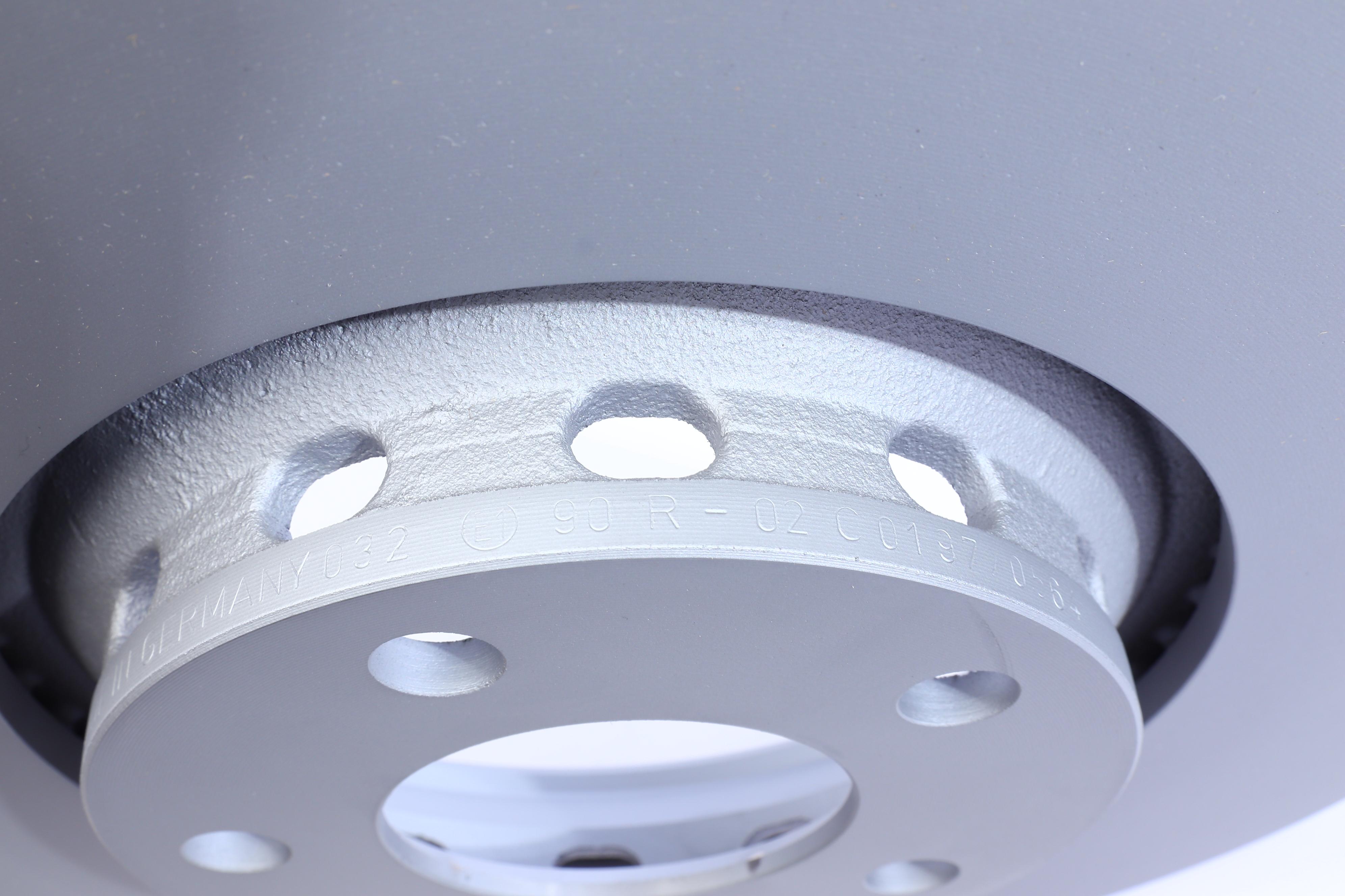 Диск гальмівний (передній) Audi A4/A6 97-09 (312х25) (з покриттям) (вент.)