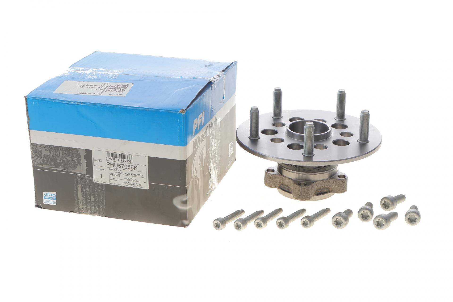 Підшипник маточини (передньої) Ford Transit 2.0/2.2 TDCi 13- (+ABS) (к-кт)