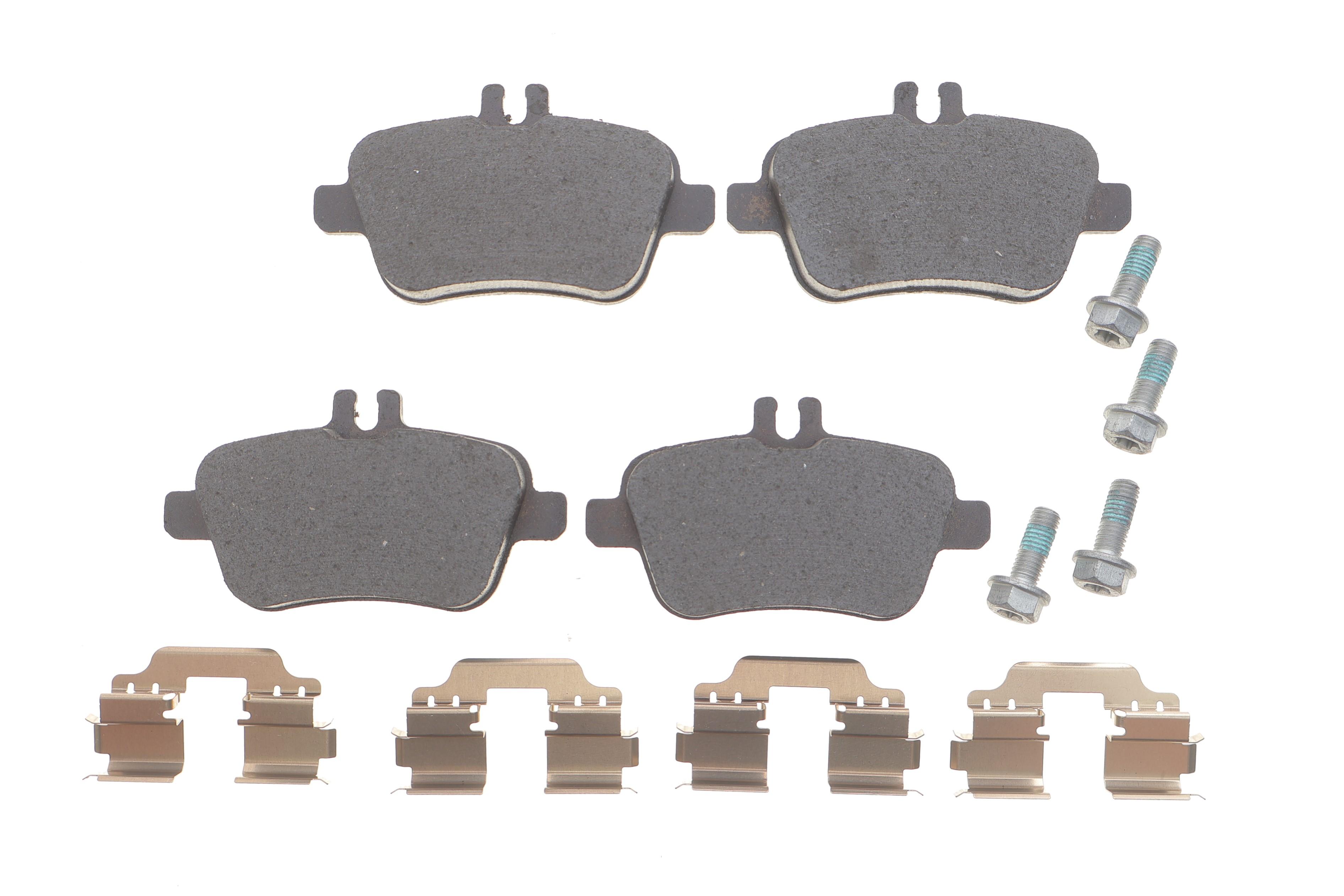 Колодки гальмівні (задні) MB A-class (W176)/B-class (W246) 11- (TRW) (з аксесуарами) ATE Ceramic