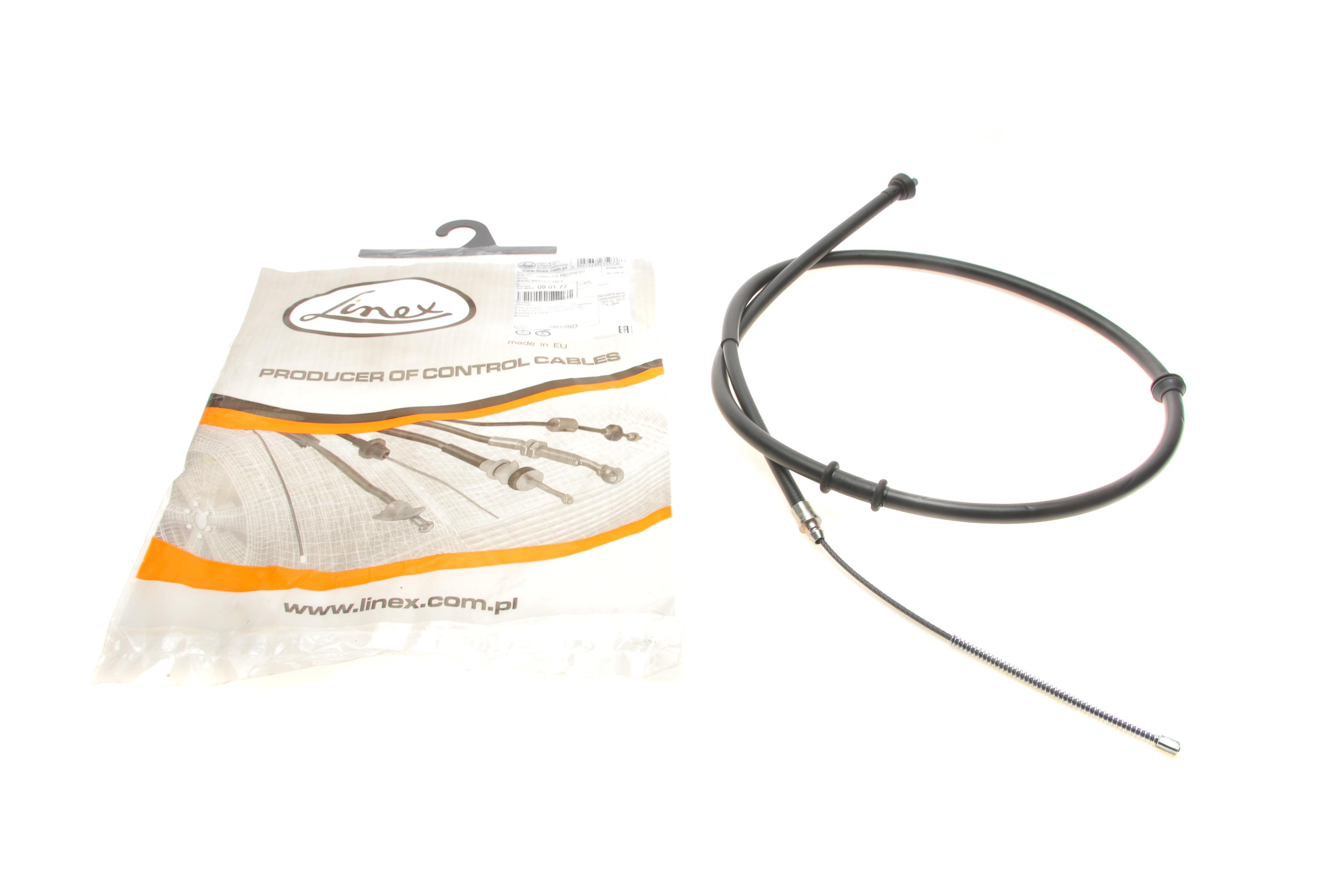 Трос ручника (задній) (R) Citroen Nemo 08- (1710/1435mm)