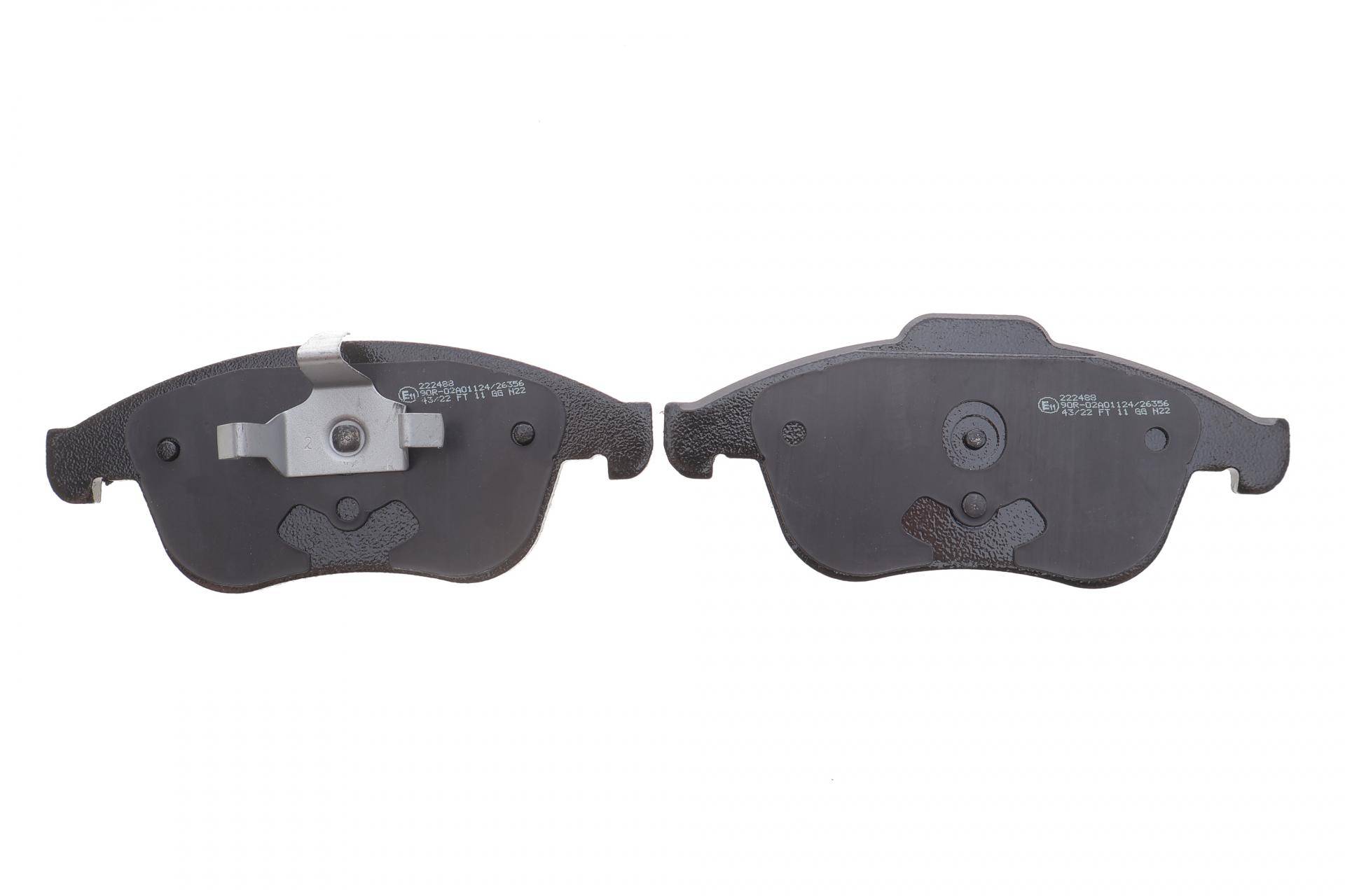 Колодки гальмівні (передні) Renault Laguna III 08-15/Latitude 11-