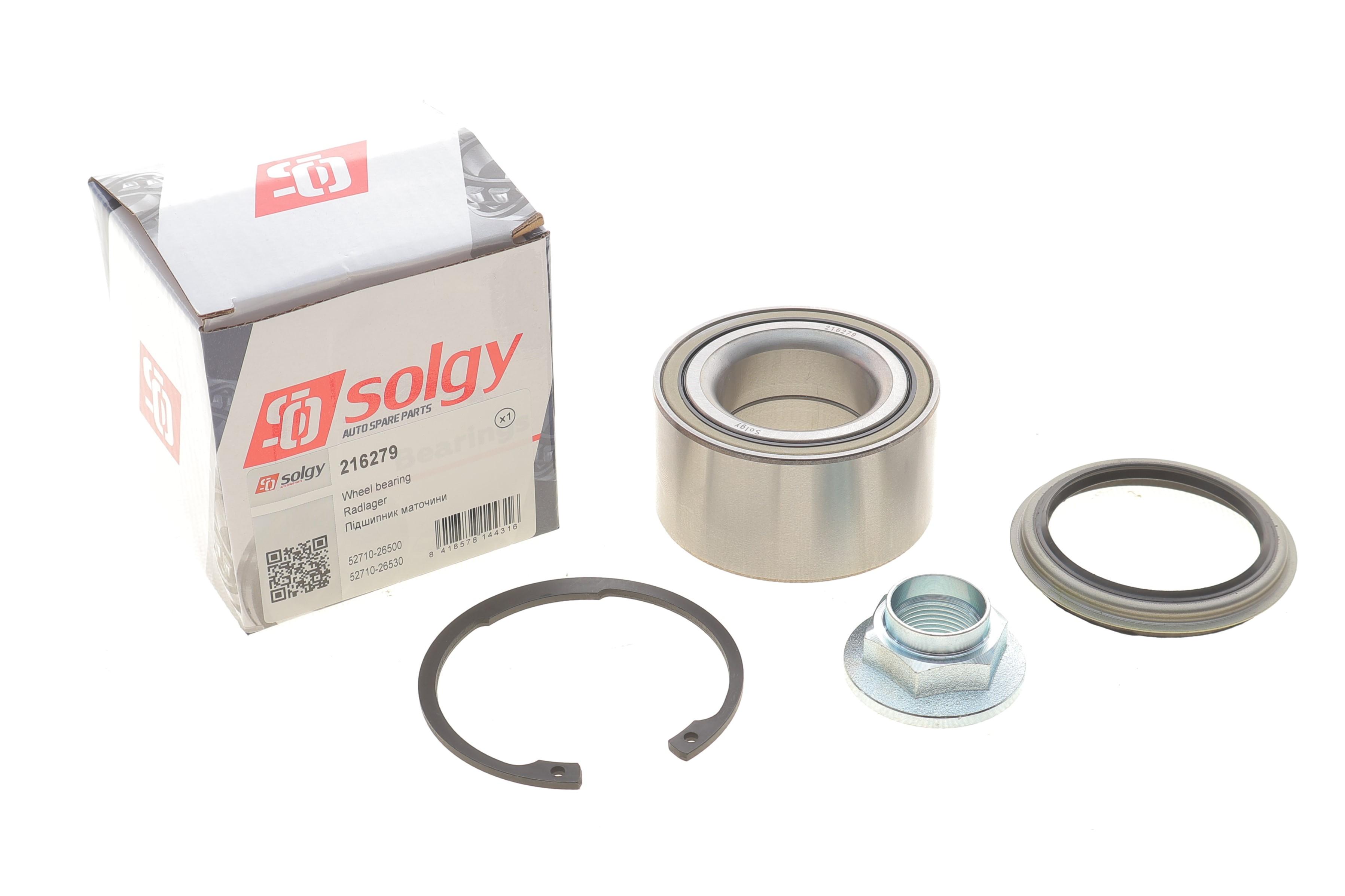 Підшипник маточини (передньої) Hyundai Santa Fe 01-06/Tucson 04-10/Kia Sportage 07-11