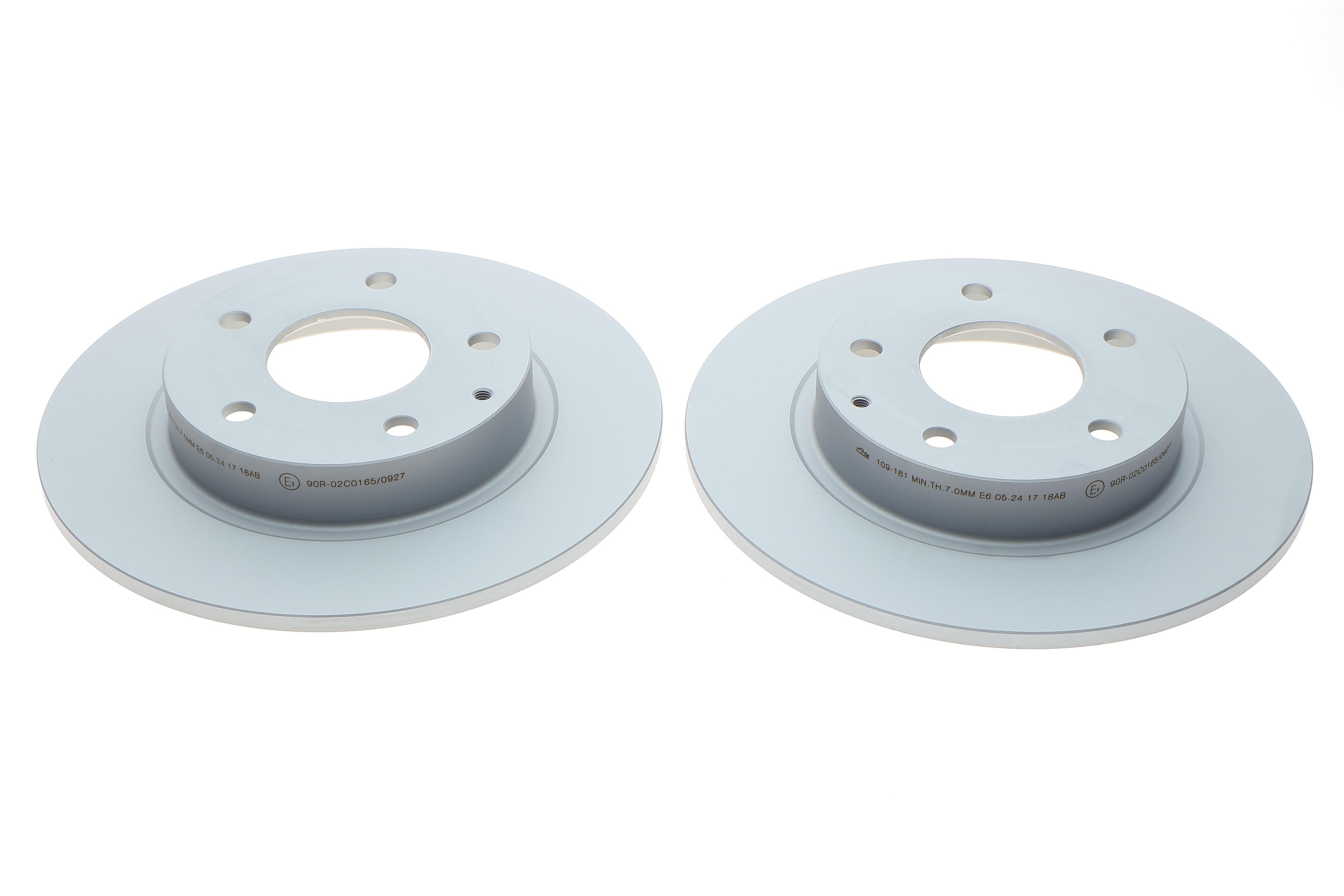 Диск гальмівний (задній) Mazda 3 13-/CX-3 15- (265x9) (з покриттям) (повний)