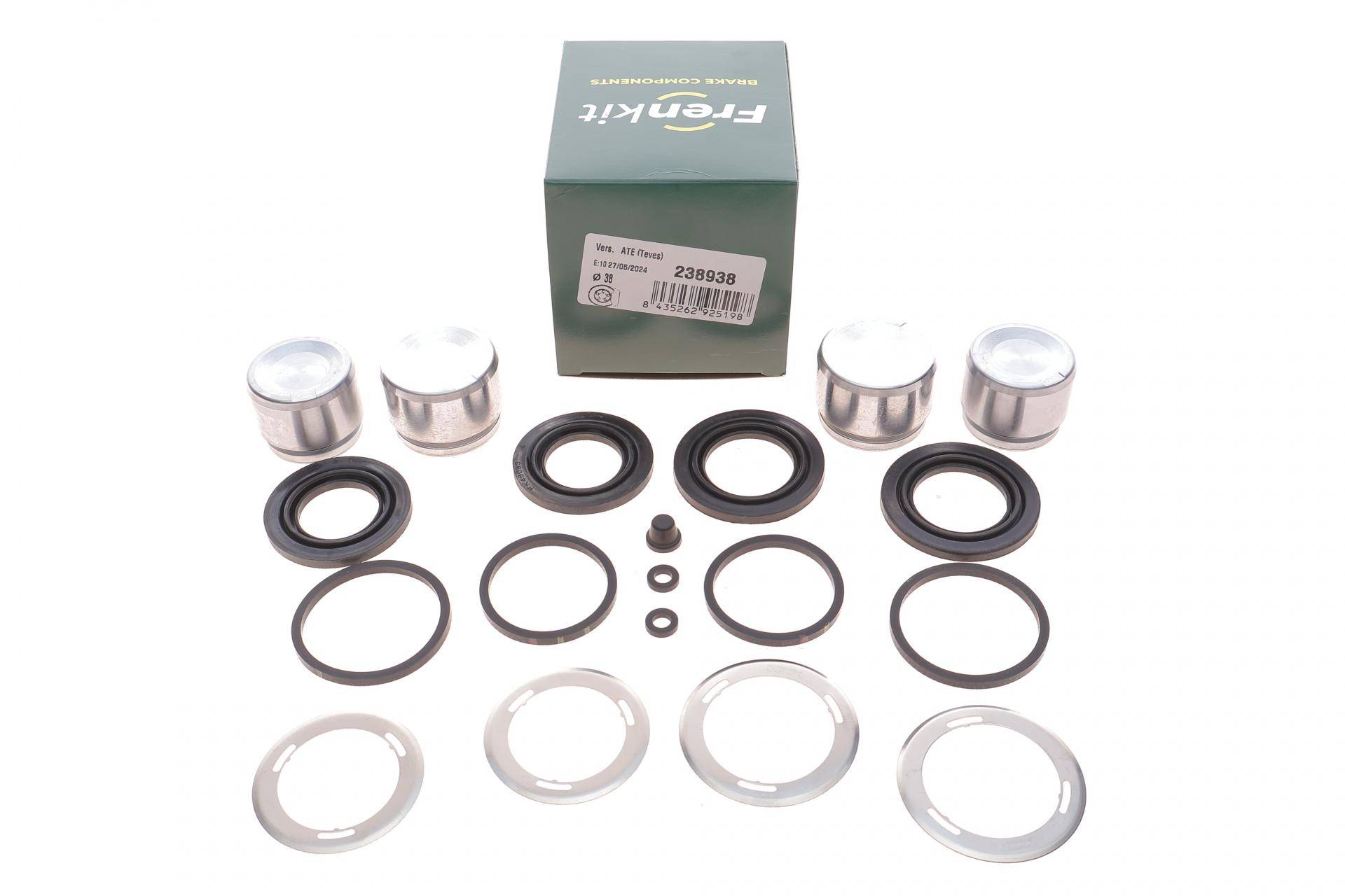 Ремкомплект супорта (переднього) MB C(W202)/E(W210/S124) 93-02 (d=38/42mm) (Ate) (+4 поршня)