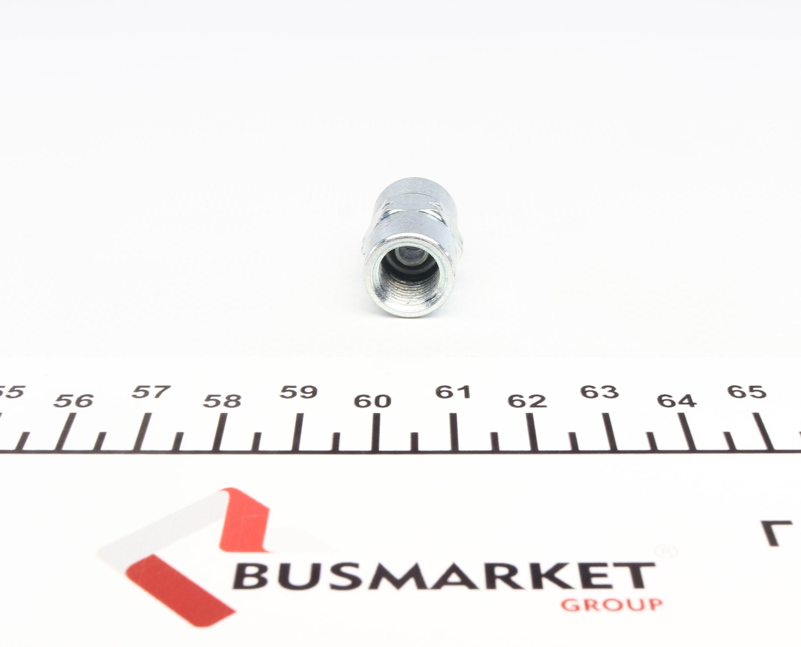 З'єднувач трубки гальмівний (M10x1/14x24/d=3.5) (мама/мама)