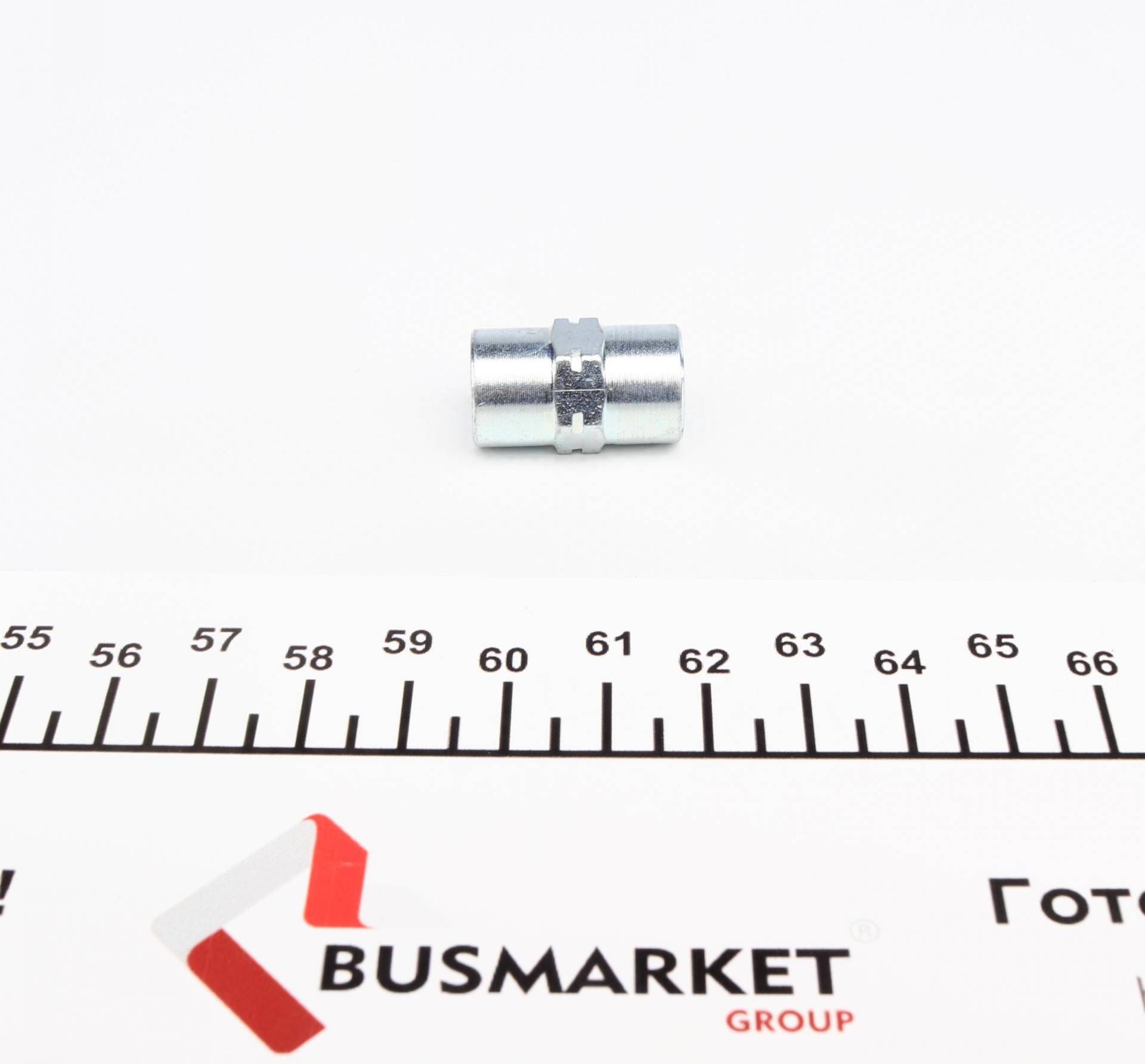 З'єднувач трубки гальмівний (M10x1/14x24/d=3.5) (мама/мама)