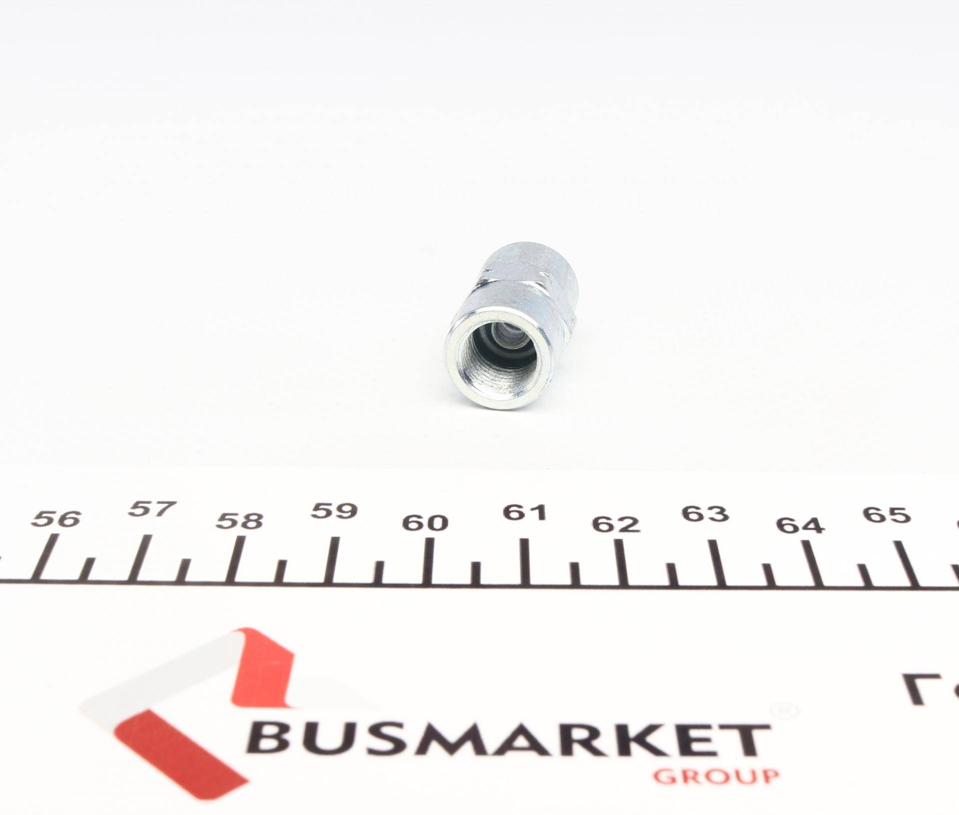 З'єднувач трубки гальмівний (M10x1/14x24/d=3.5) (мама/мама)