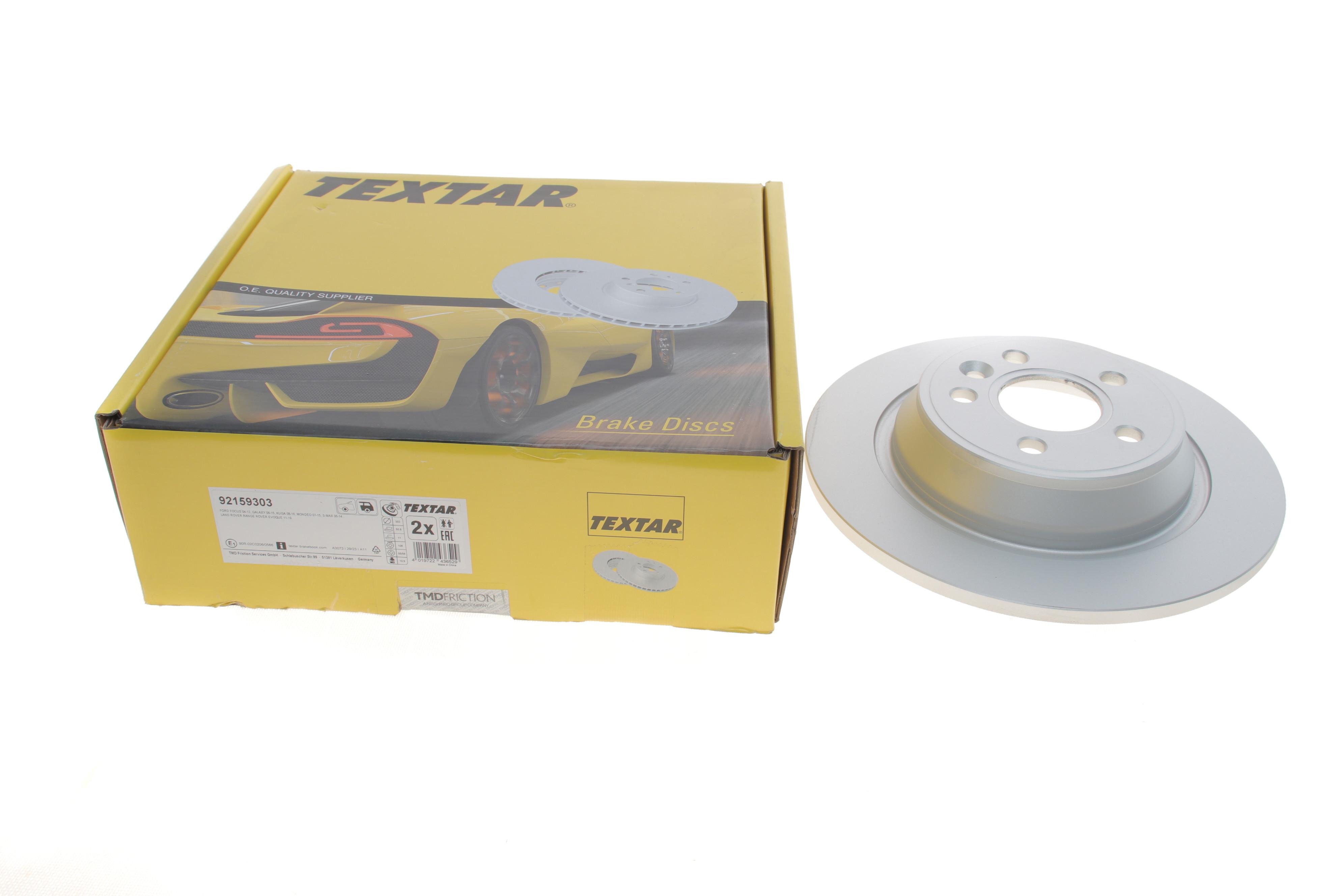 Диск гальмівний (задній) Ford Kuga 08- (302x11) PRO