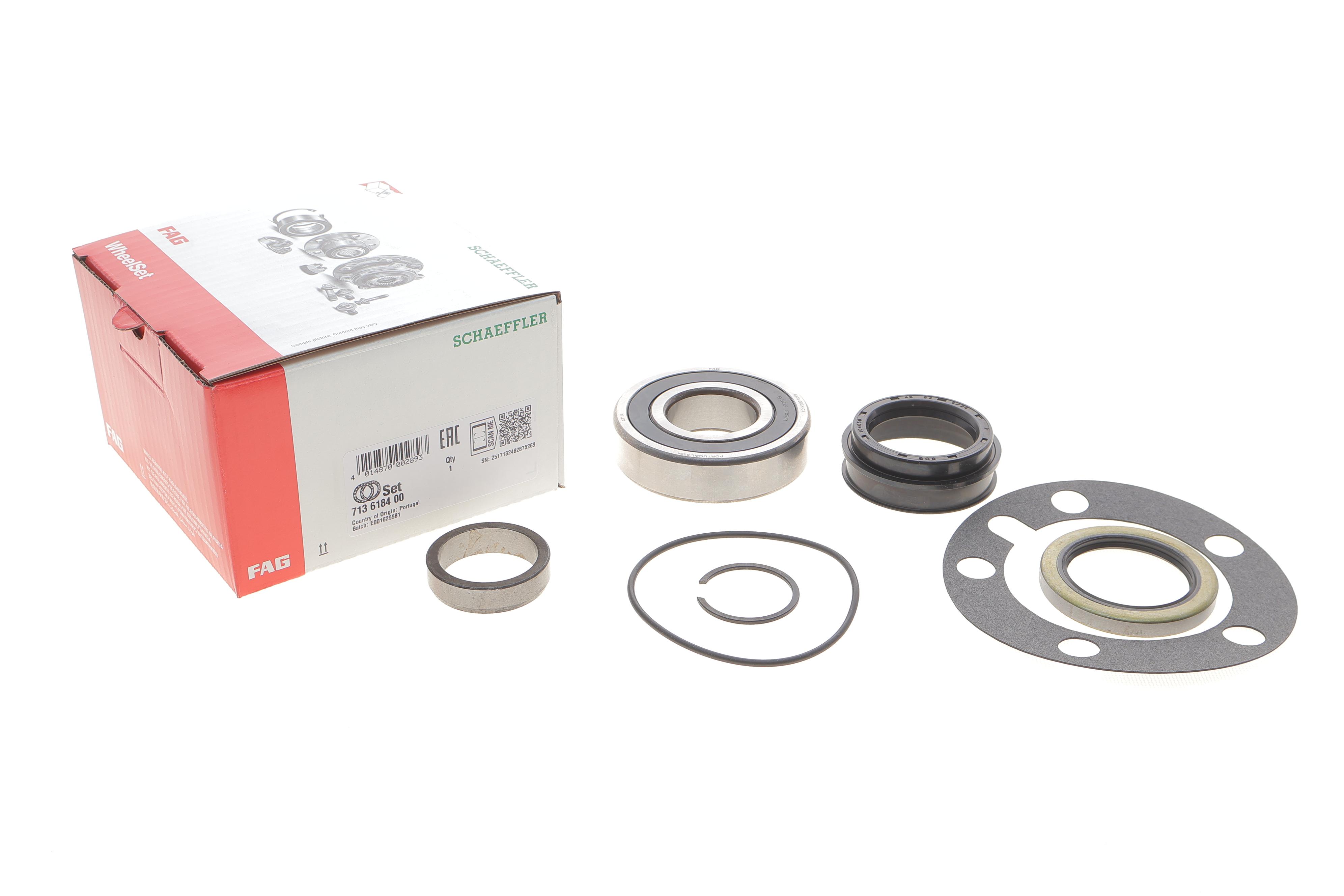 Підшипник маточини (задньої) Toyota Hilux 2.5/3.0D 05- (к-кт)