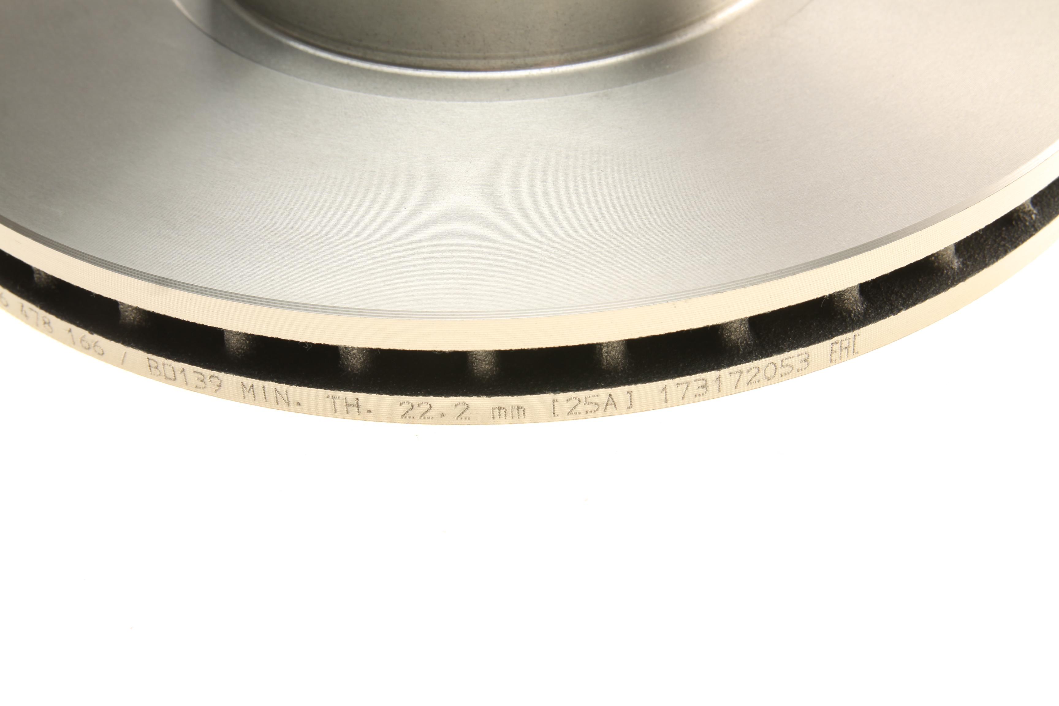 Диск гальмівний (передній) Ford Transit 91-00 T15" (270x24.3)