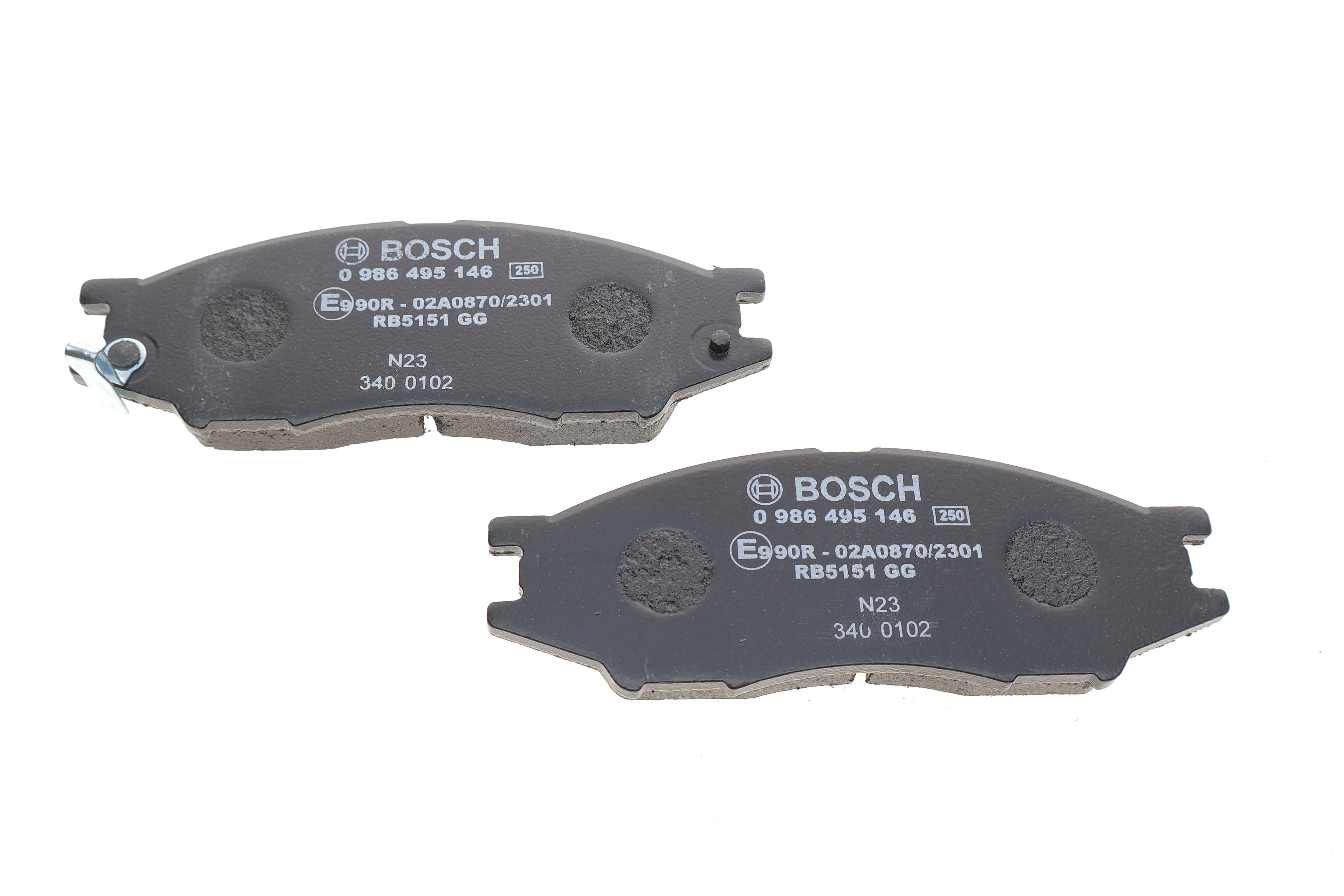 Колодки гальмівні (передні) Nissan Almera II 02-/Sunny 00-03