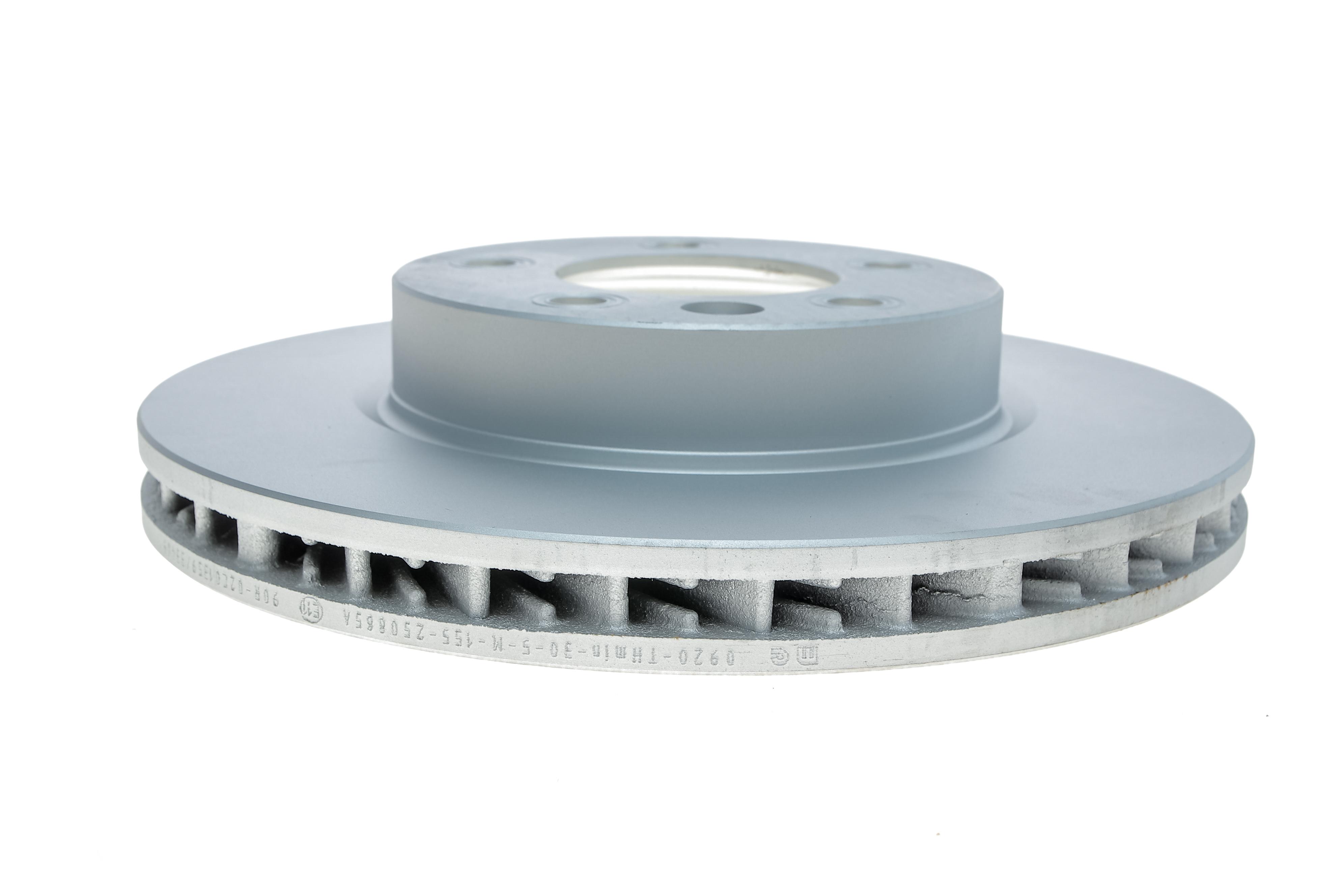 Диск гальмівний (передній) Porsche Cayenne/VW Touareg 02- (330x32) (R) (з покриттям) (вент.)