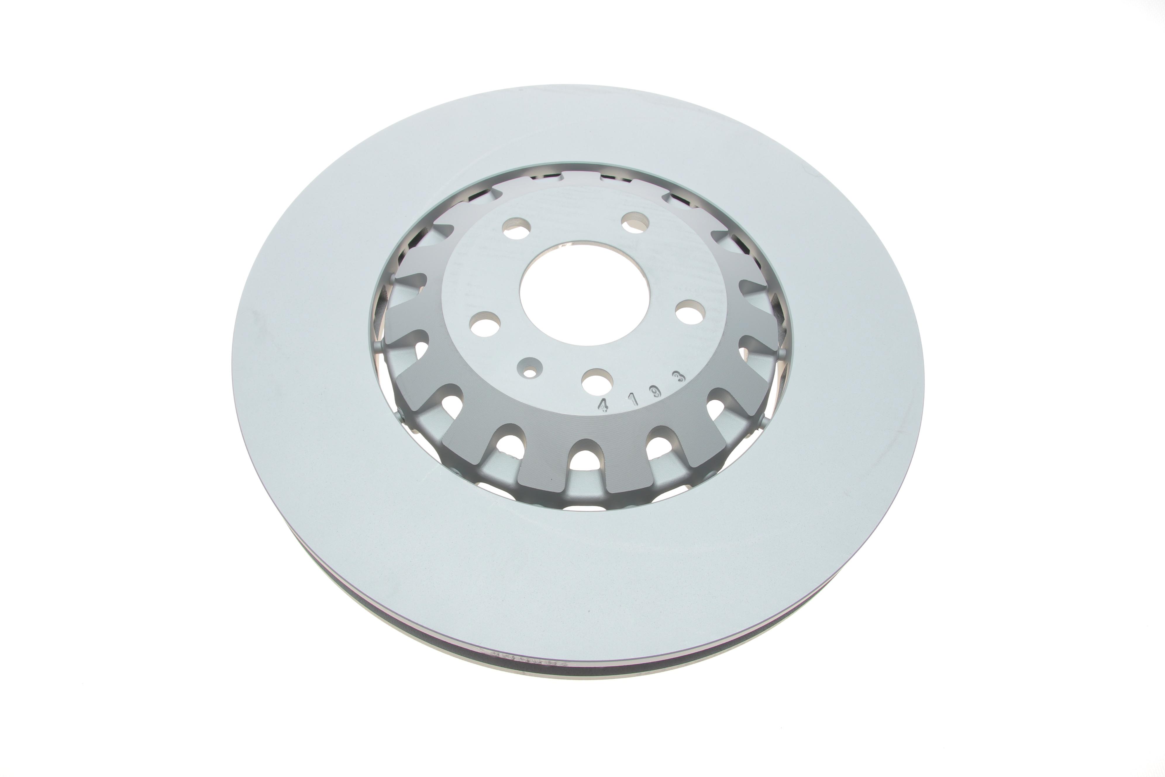 Диск гальмівний (передній) Audi A6/Q7 15- (374,5x36) (з покриттям) (здвоєний) (вент.)