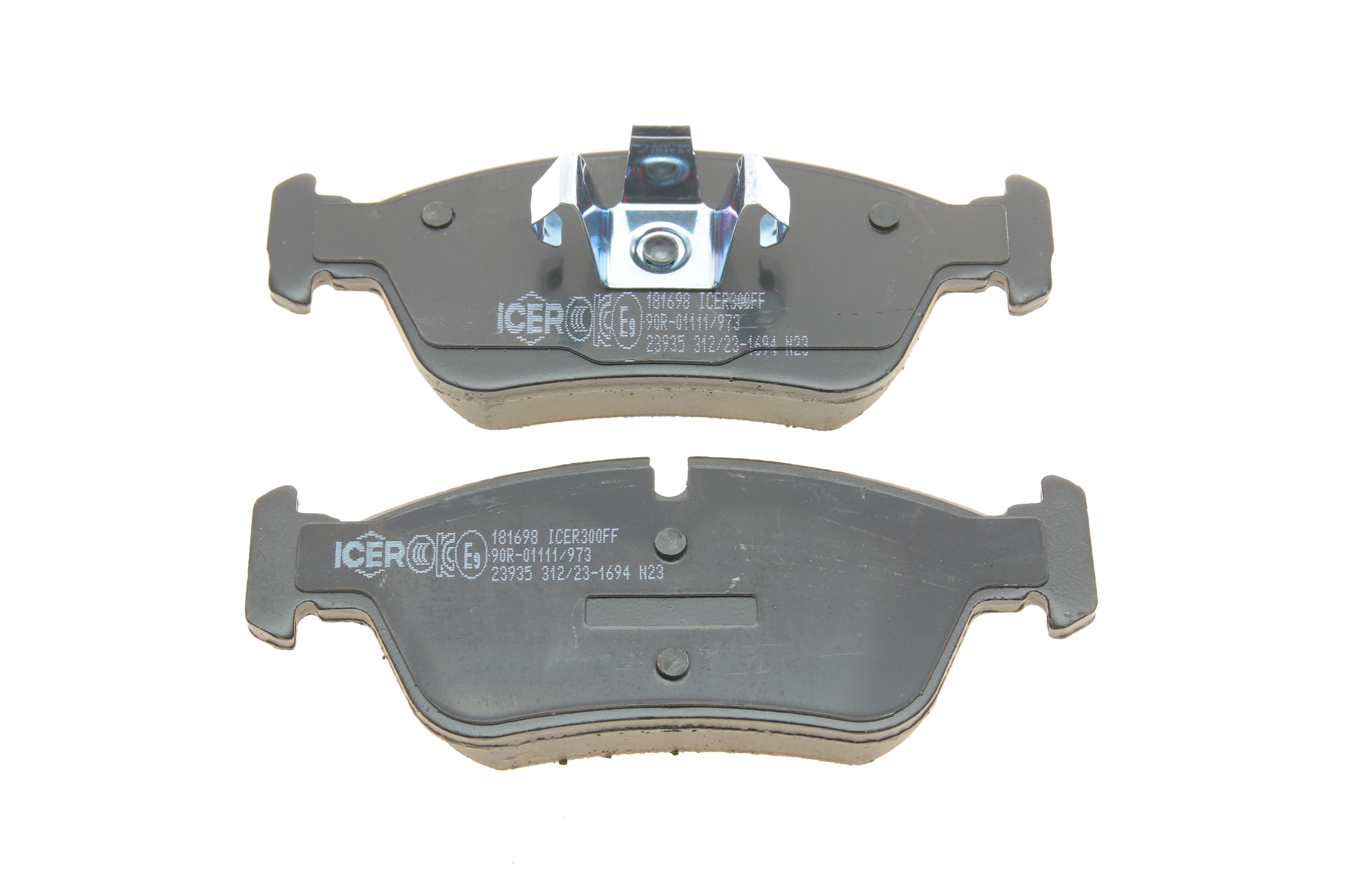 Колодки гальмівні (передні) BMW 1 (E81/E87) 03-13/3 (E46) 98-07/3 (E90-E93) 04-13