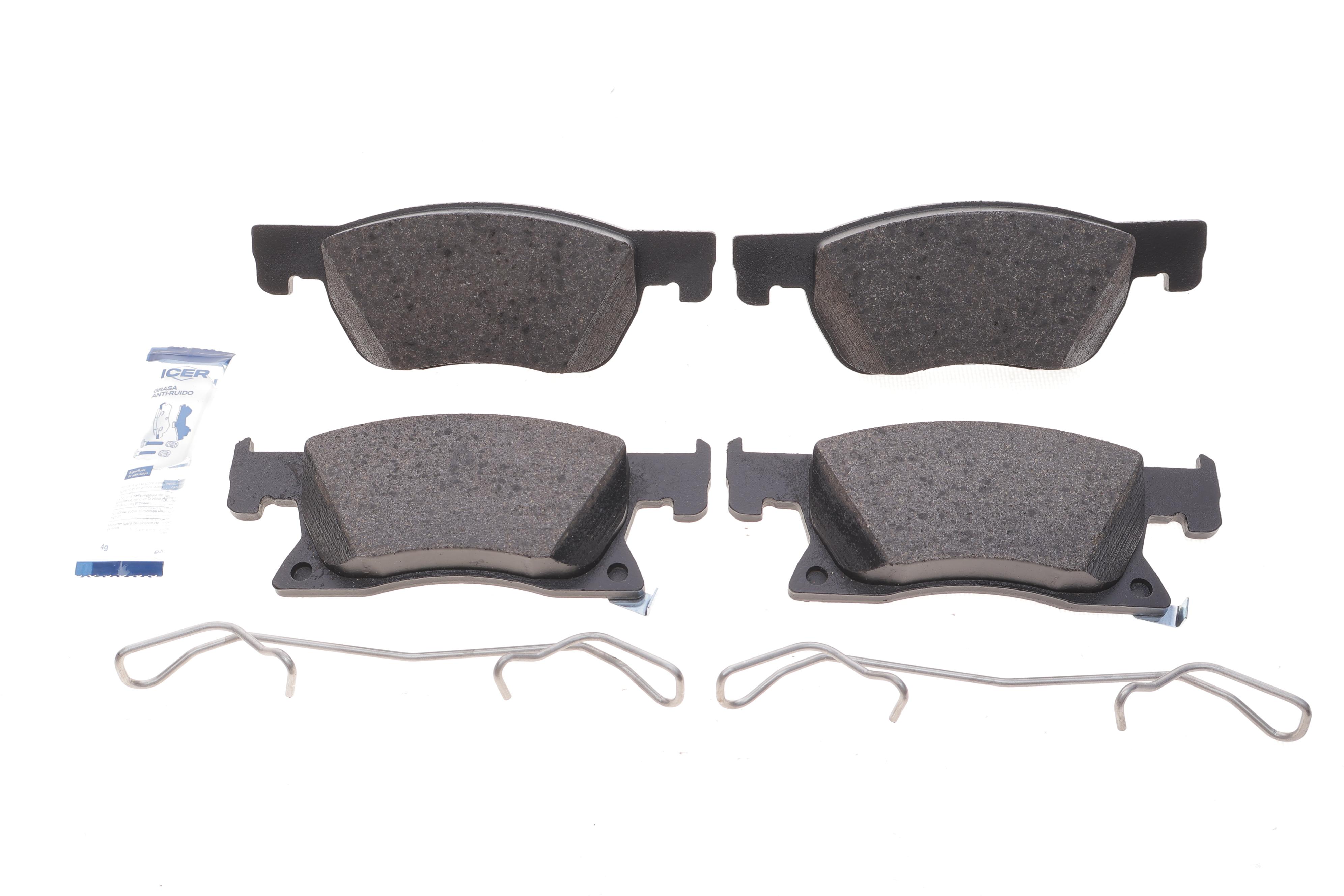 Колодки гальмівні (передні) Opel Astra K 15-