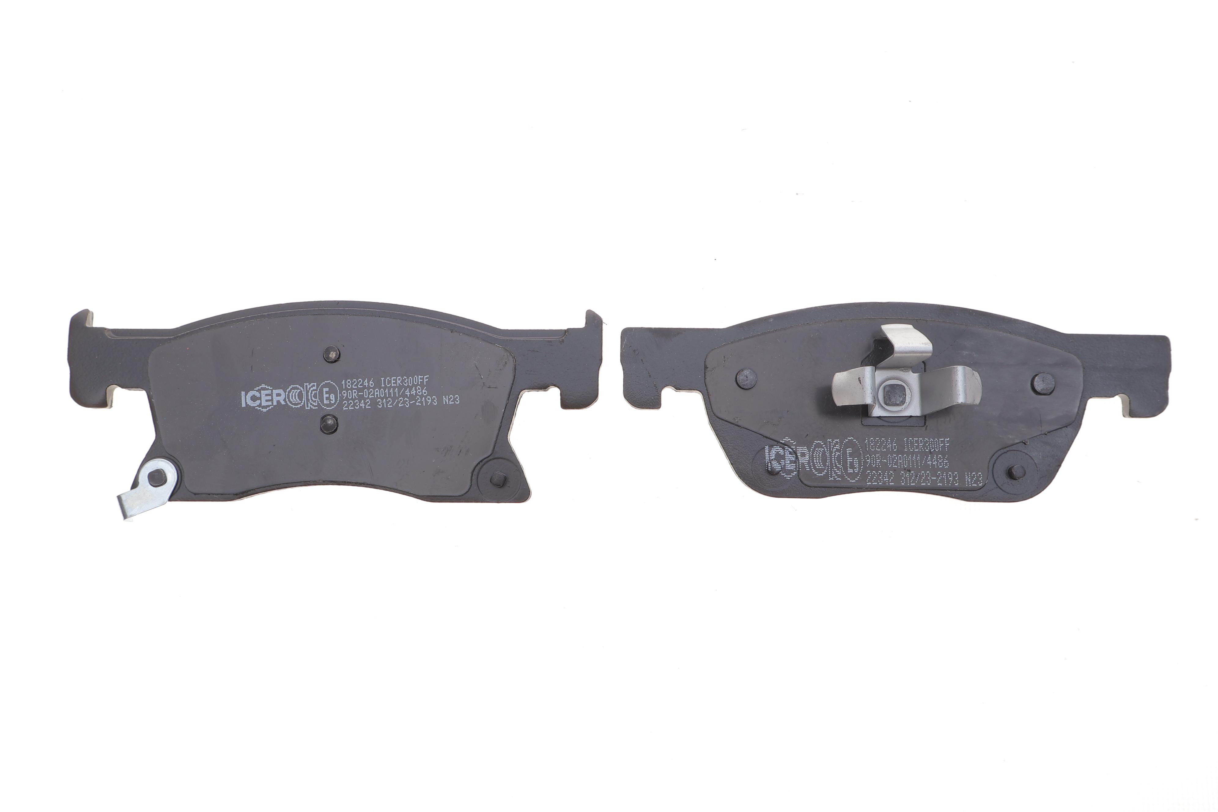 Колодки гальмівні (передні) Opel Astra K 15-