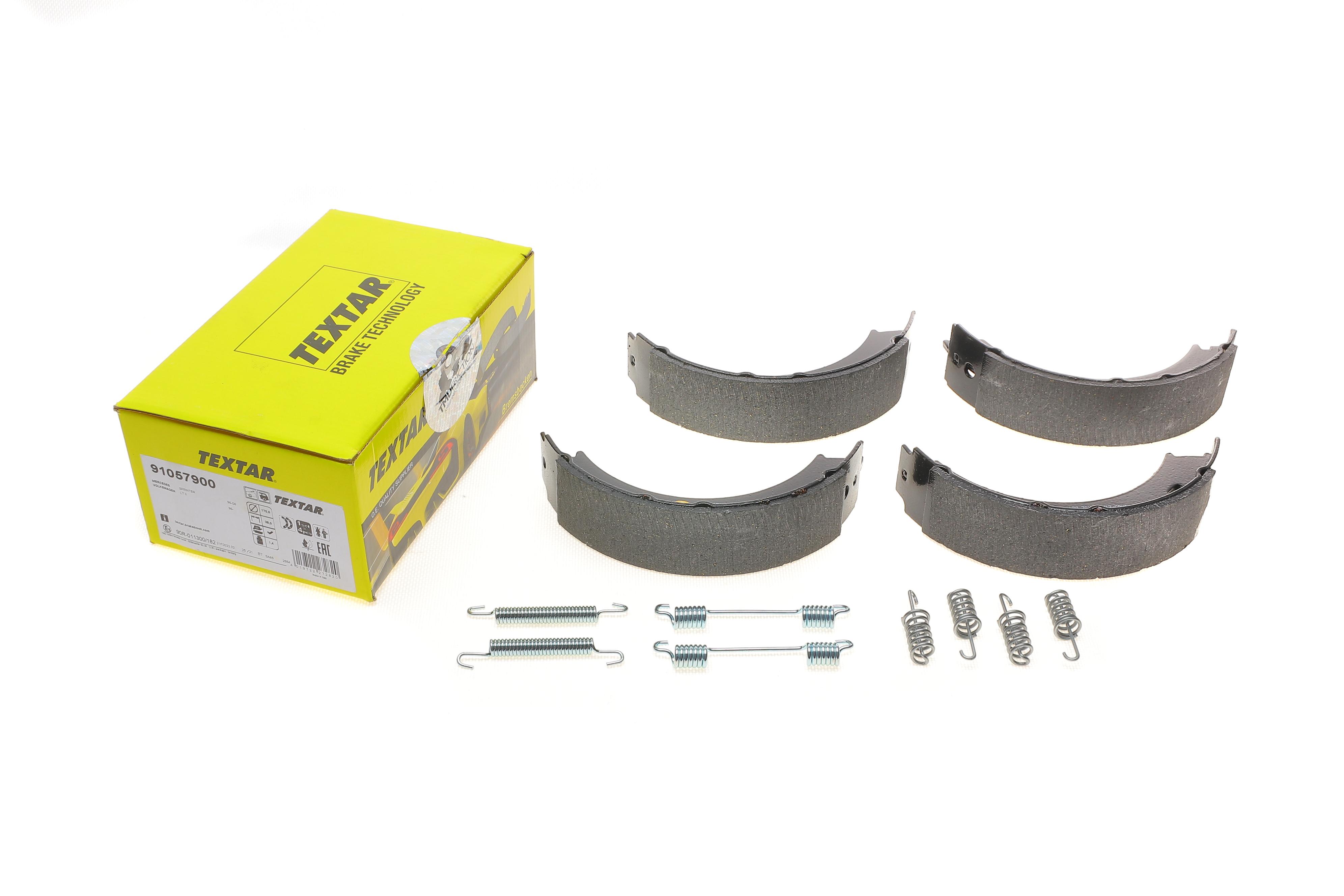 Колодки ручника MB Sprinter 408-416 96-06 (170x40) (з пружинками)