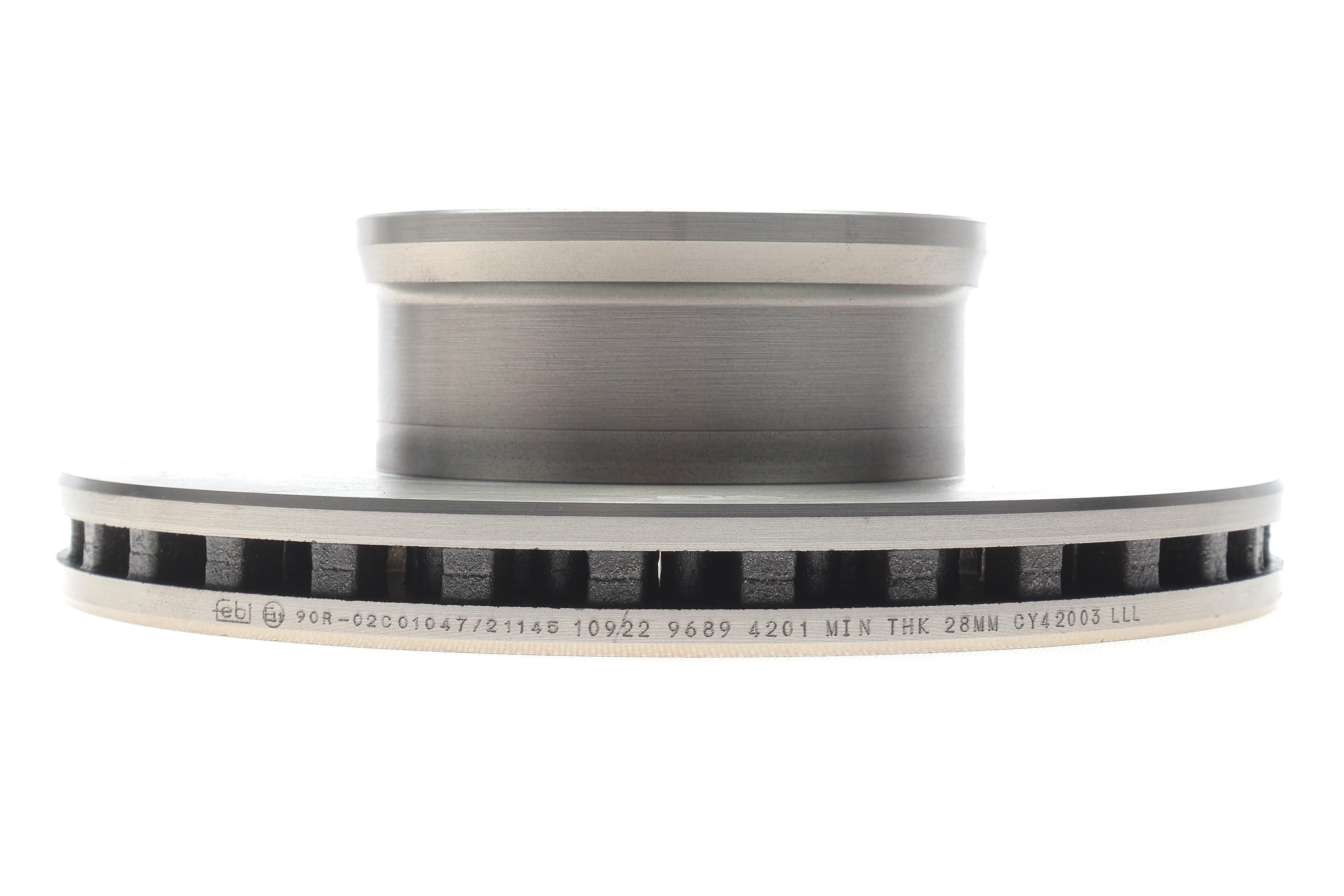 Диск гальмівний (передній) MB Atego (335x34)