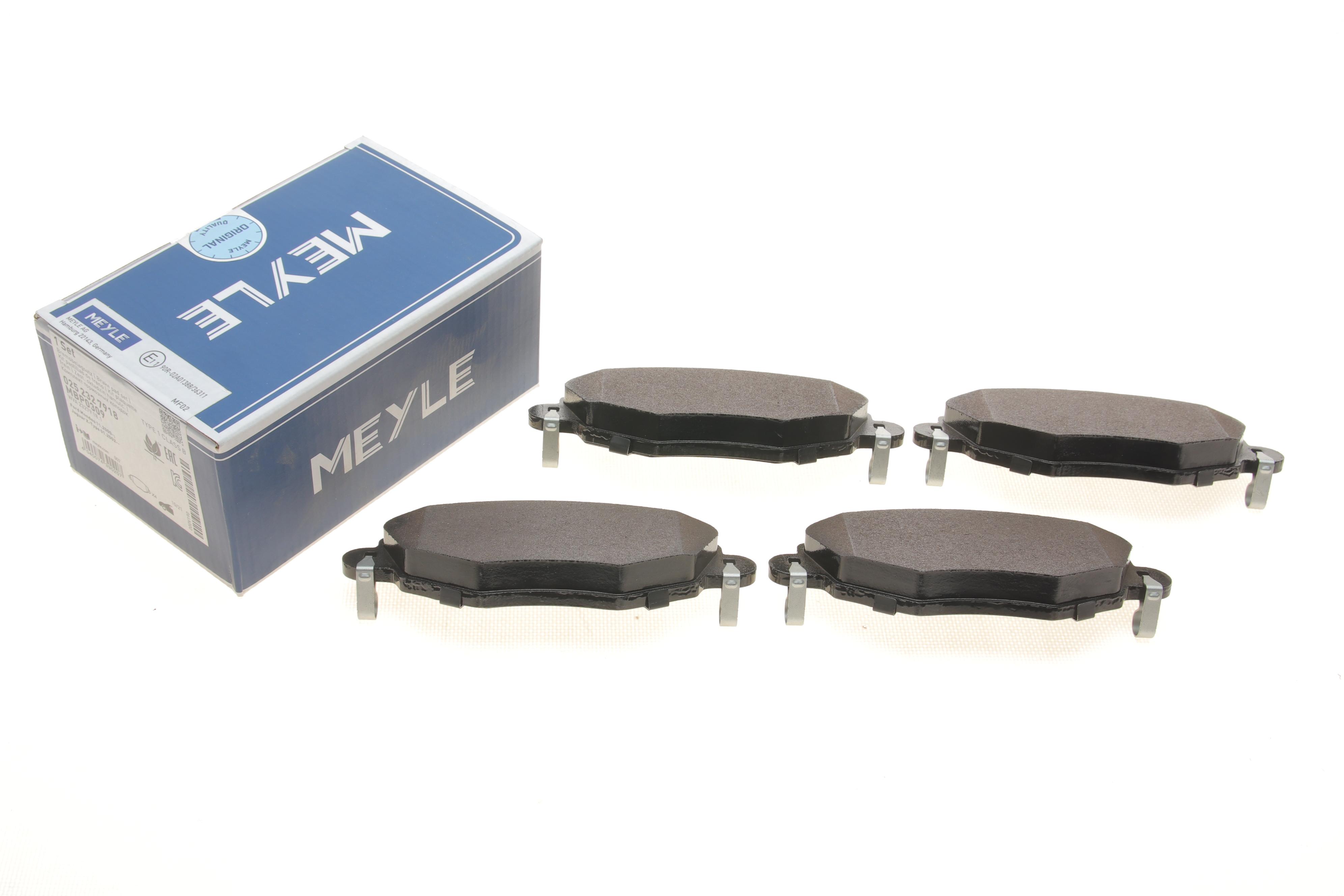 Колодки гальмівні (передні) Ford Mondeo III 00-07 (Bosch)