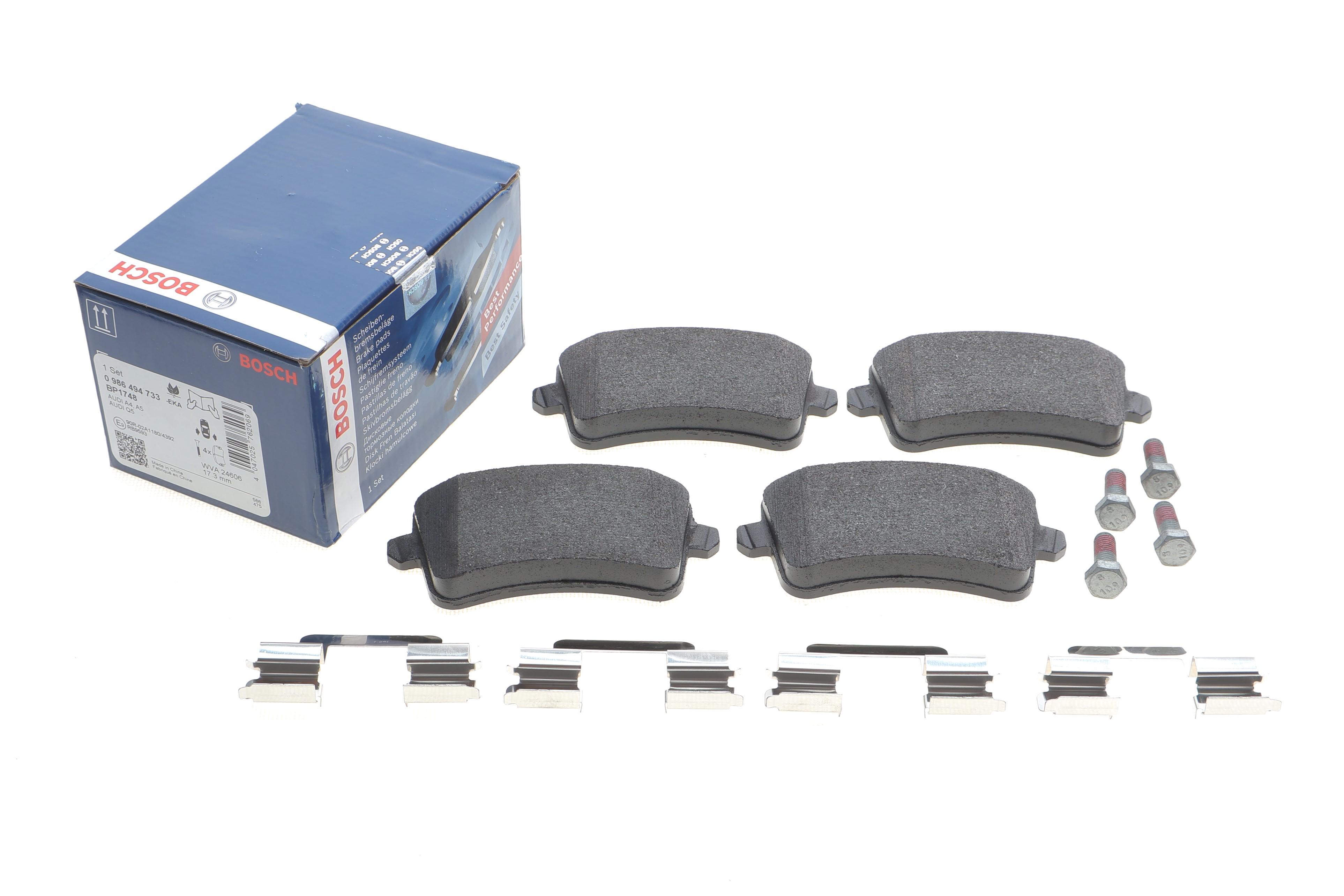 Колодки гальмівні (задні) Audi A4/A5/Q5 07- (к-кт)