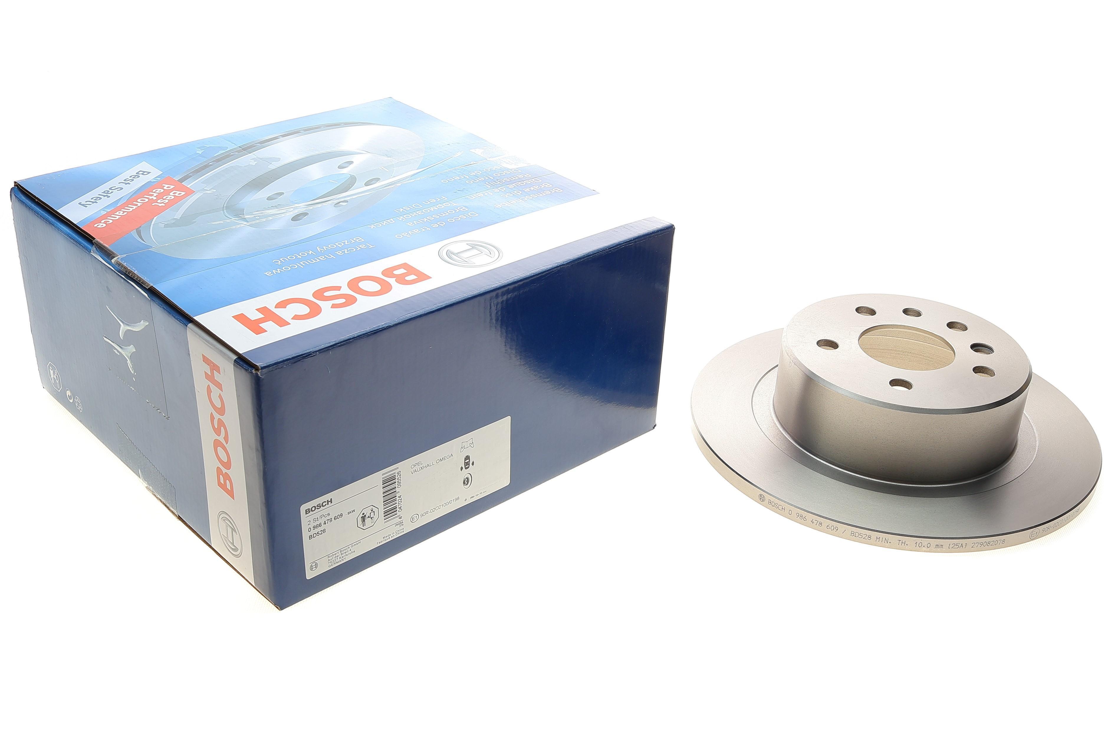 Диск гальмівний (задній) Opel Omega B 94-03 (286x12)