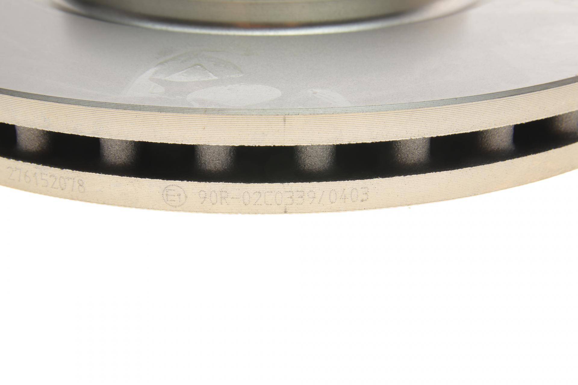 Диск гальмівний (передній) Citroen Jumpy/Fiat Scudo/Peugeot 806/Expert 95-06 (281x26) (вентильований)