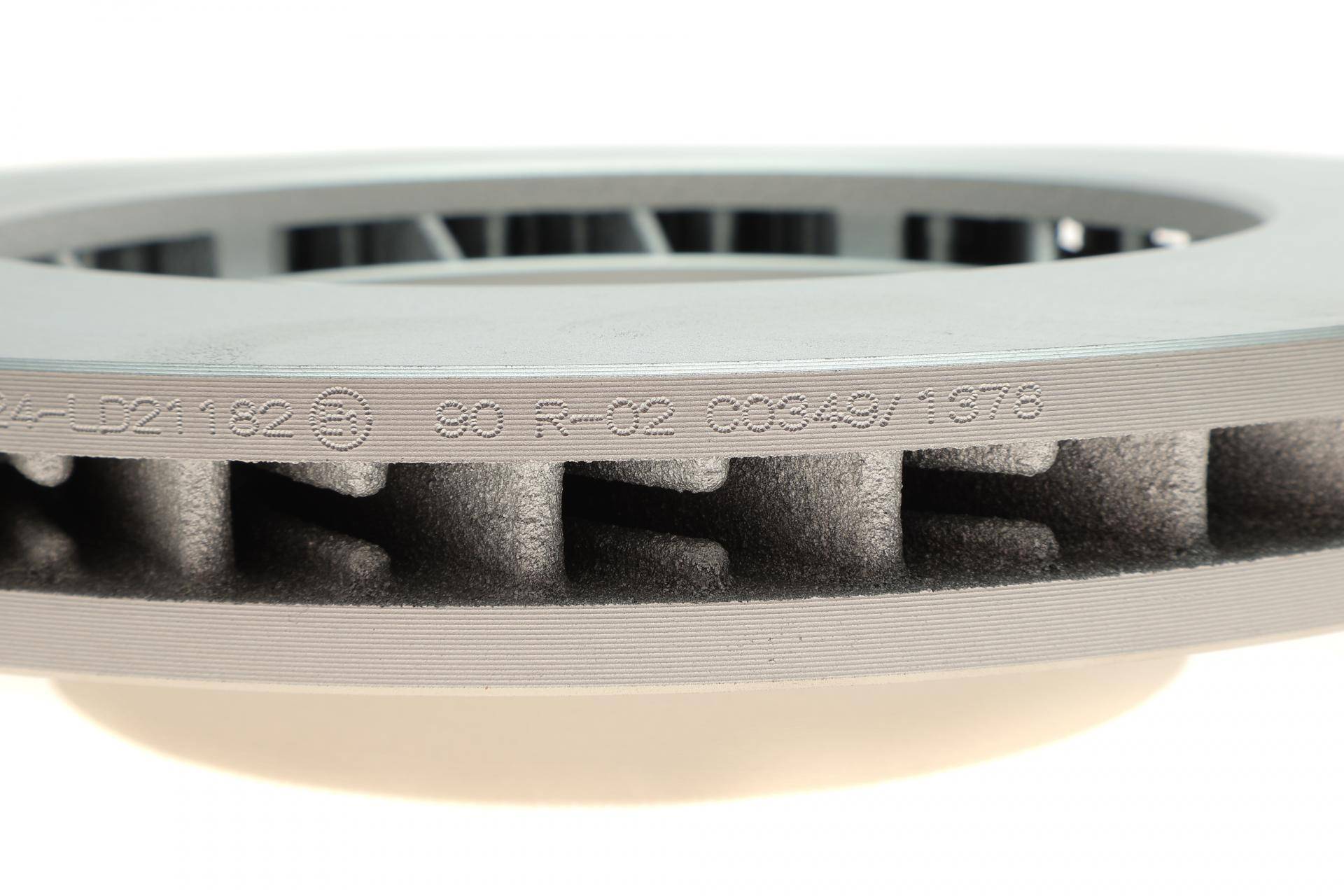 Диск гальмівний (передній) Porsche Cayenne/VW Touareg 02- (330x32) (L) (з покриттям) (вентильований)