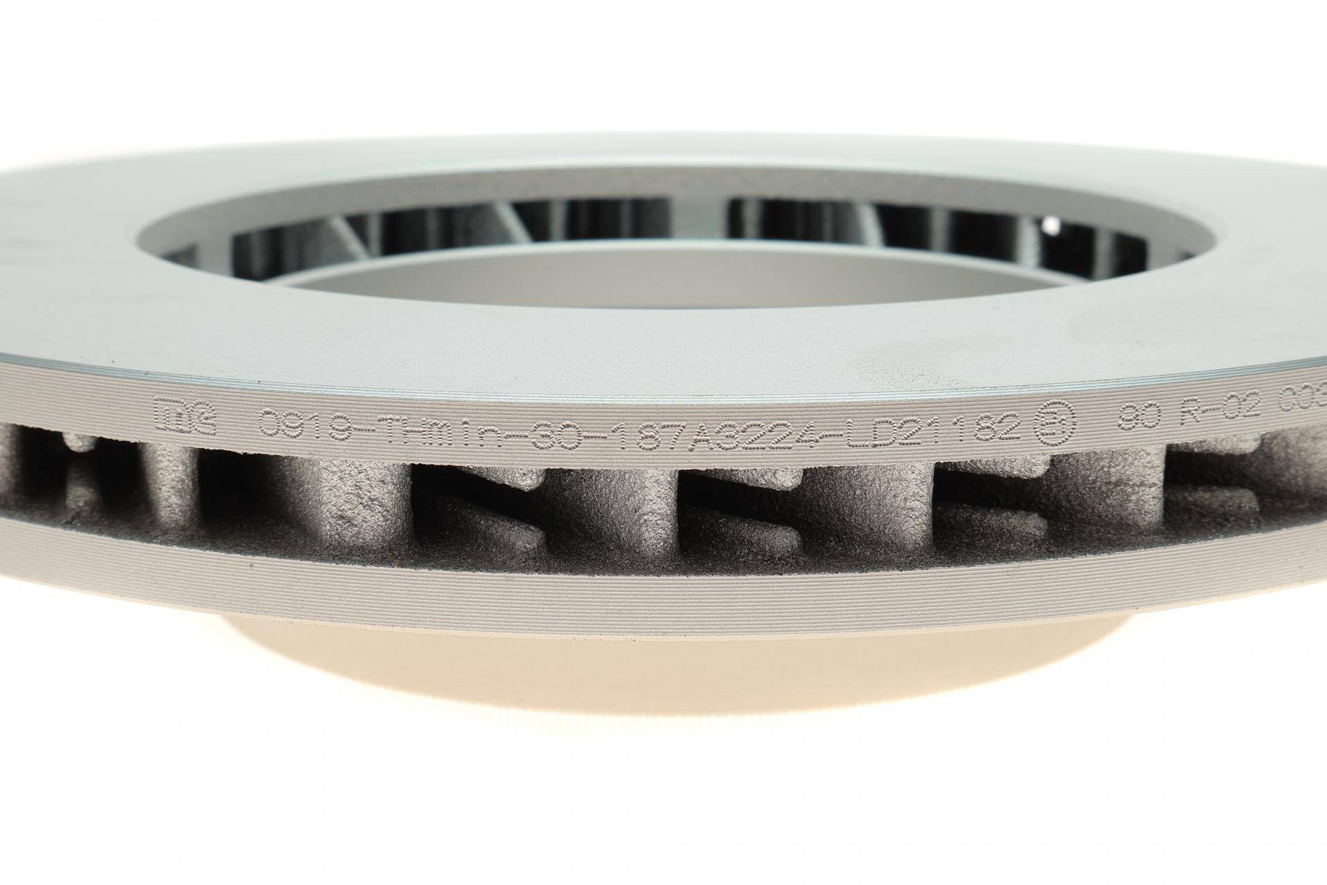 Диск гальмівний (передній) Porsche Cayenne/VW Touareg 02- (330x32) (L) (з покриттям) (вентильований)