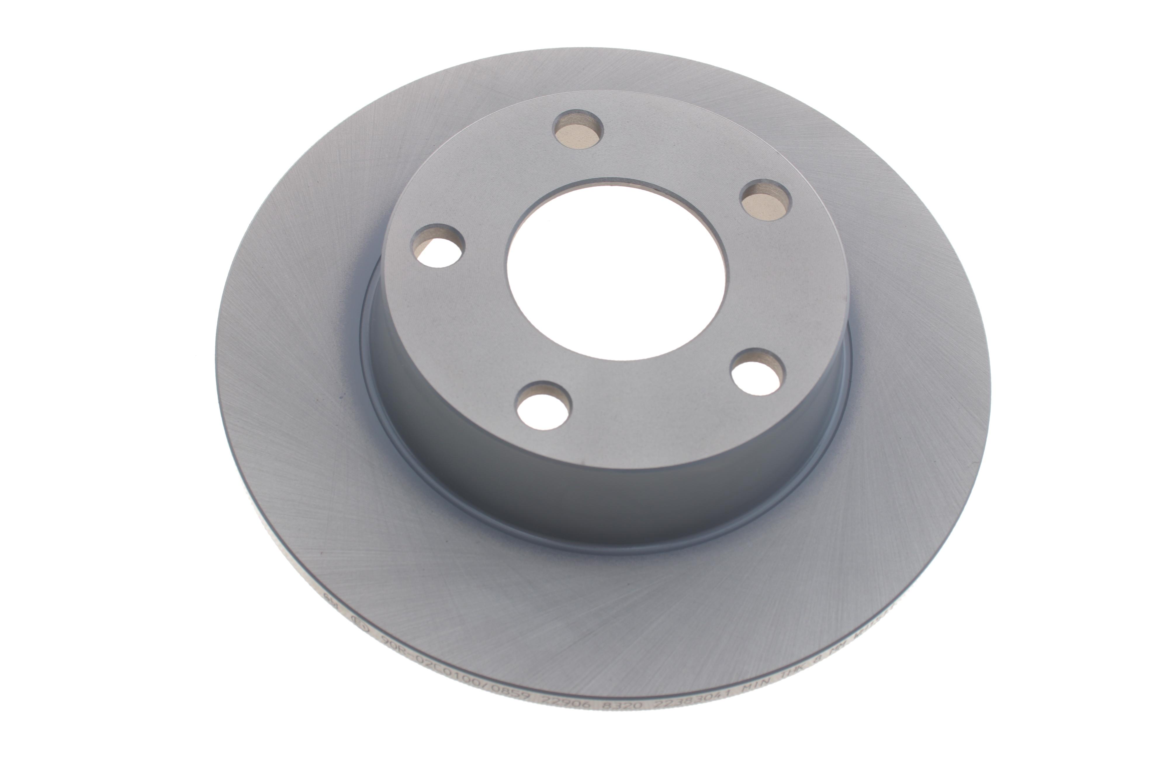 Диск гальмівний (задній) Audi A6 97-05 (255x10)