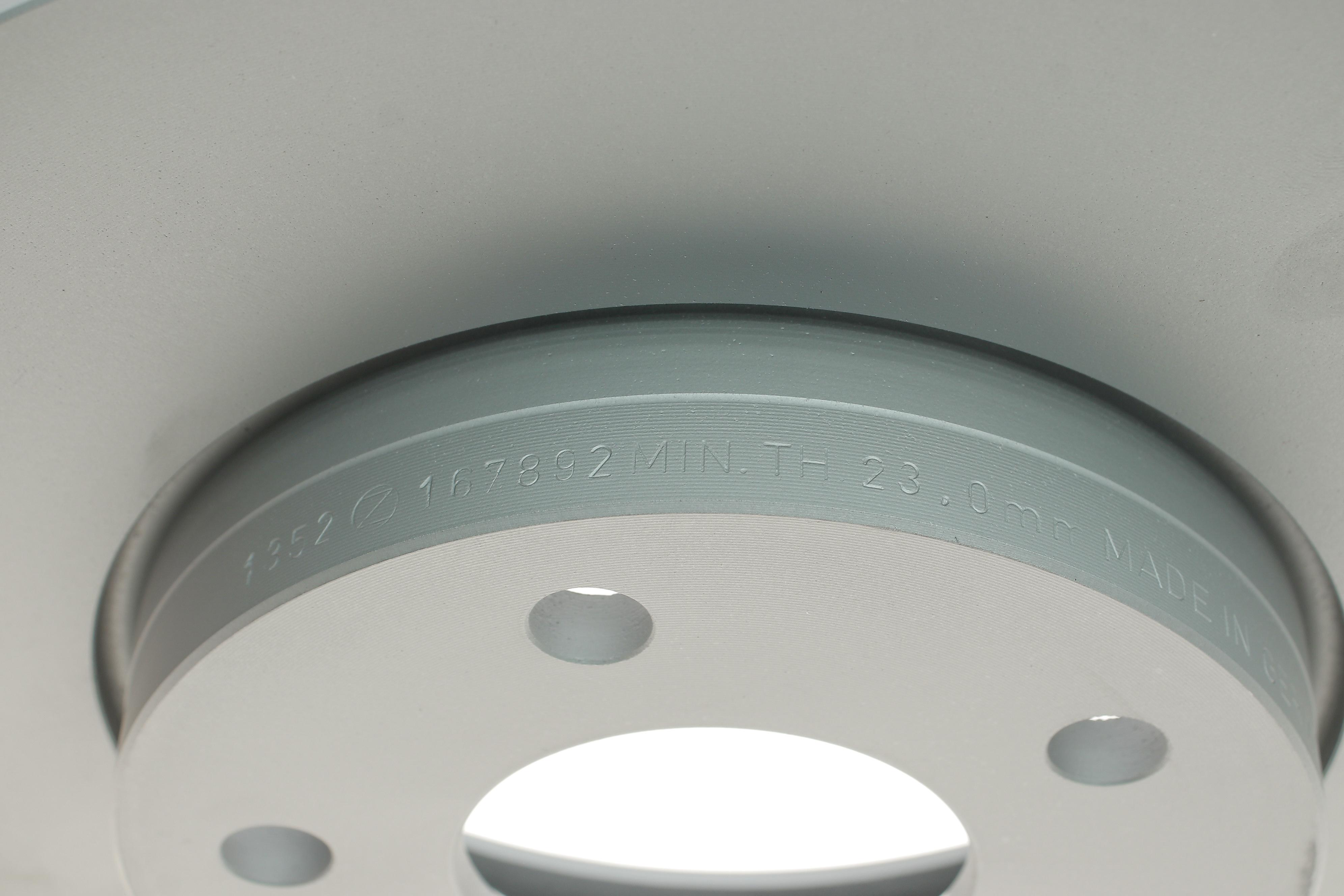 Диск гальмівний (передній) Ford C-Max/ Focus III 10- (278x25) (з покриттям) (вент.)