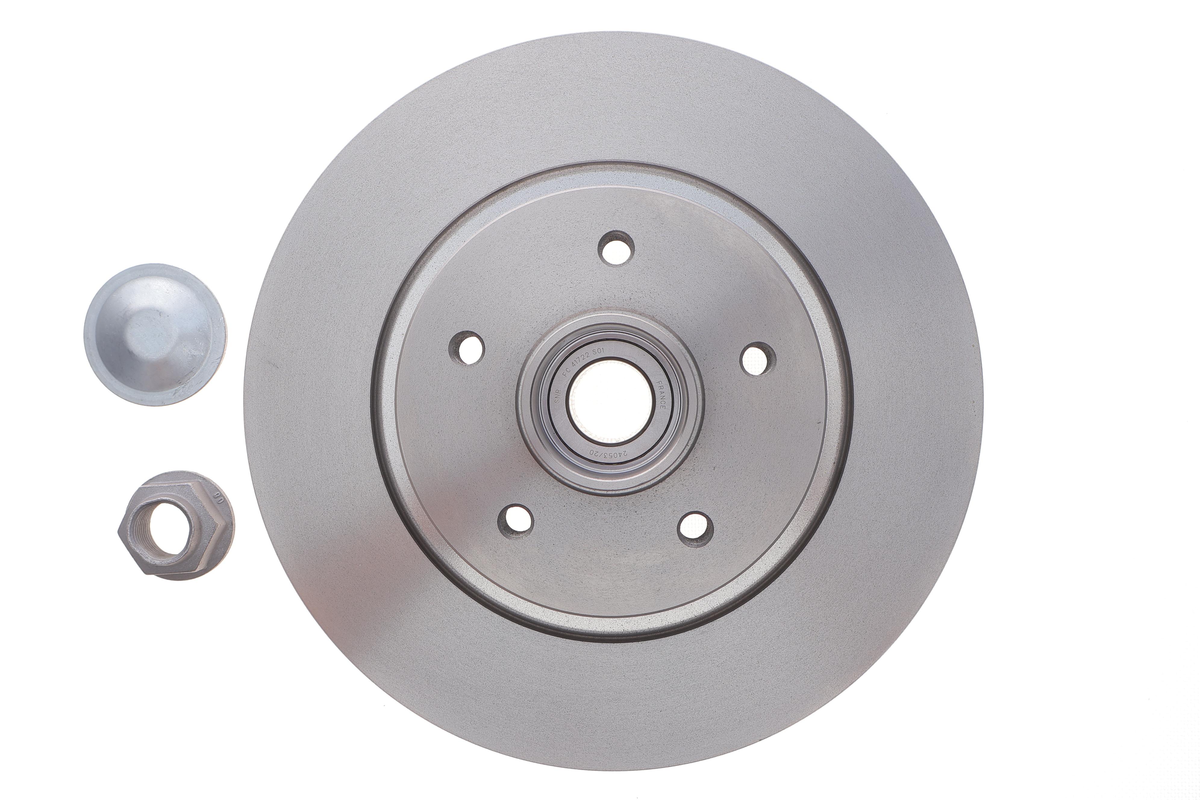 Диск гальмівний (задній) Renault Kangoo 08- (274х11) (+ABS) (з підшипником)