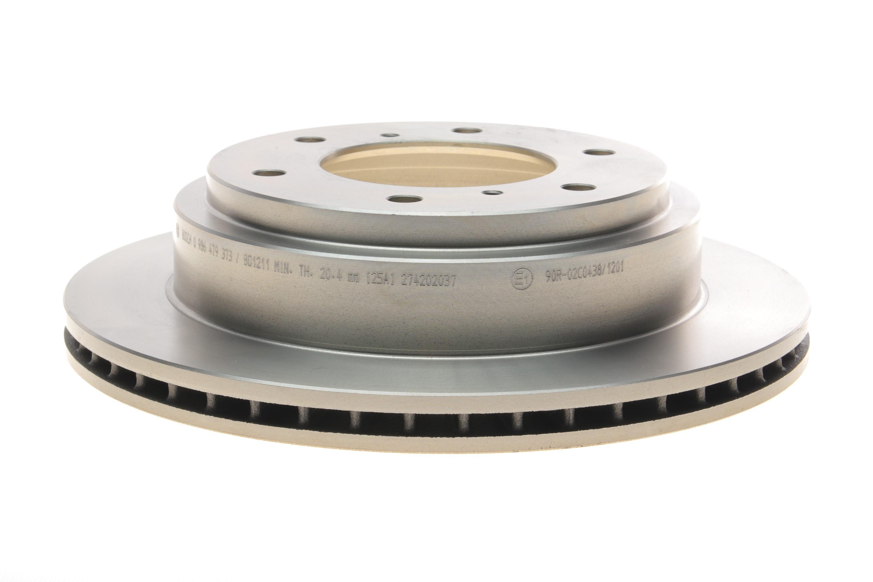 Диск гальмівний (задній) Mitsubishi Pajero 00- (300x22) (вентильований)