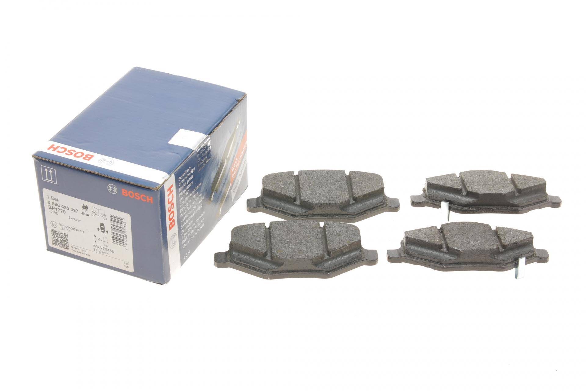 Колодки гальмівні (задні) Ford USA Explorer 10-