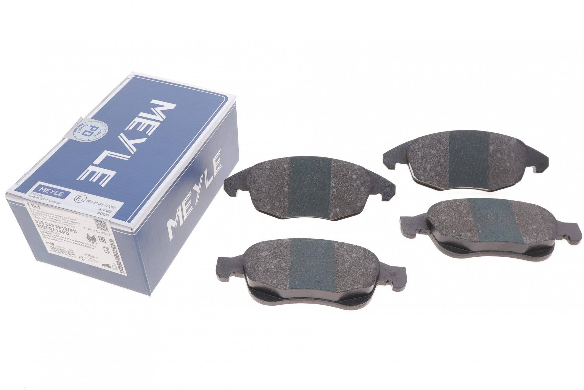 Колодки гальмівні (передні) Citroen Berlingo/Peugeot Partner 08-