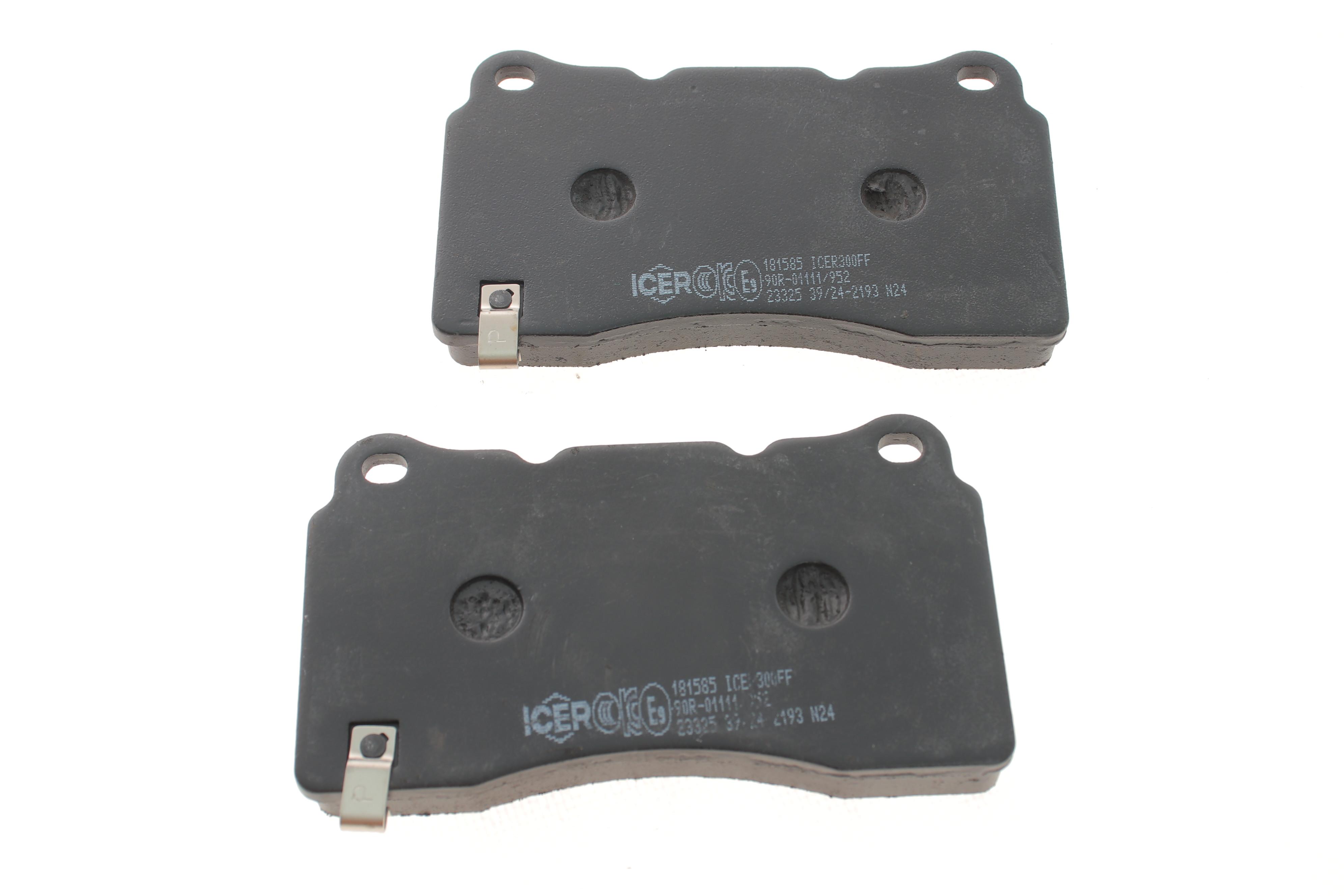 Колодки гальмівні (передні/задні) Honda Civic 12-/Mitsubishi Lancer 95-/Subaru Impreza 99-