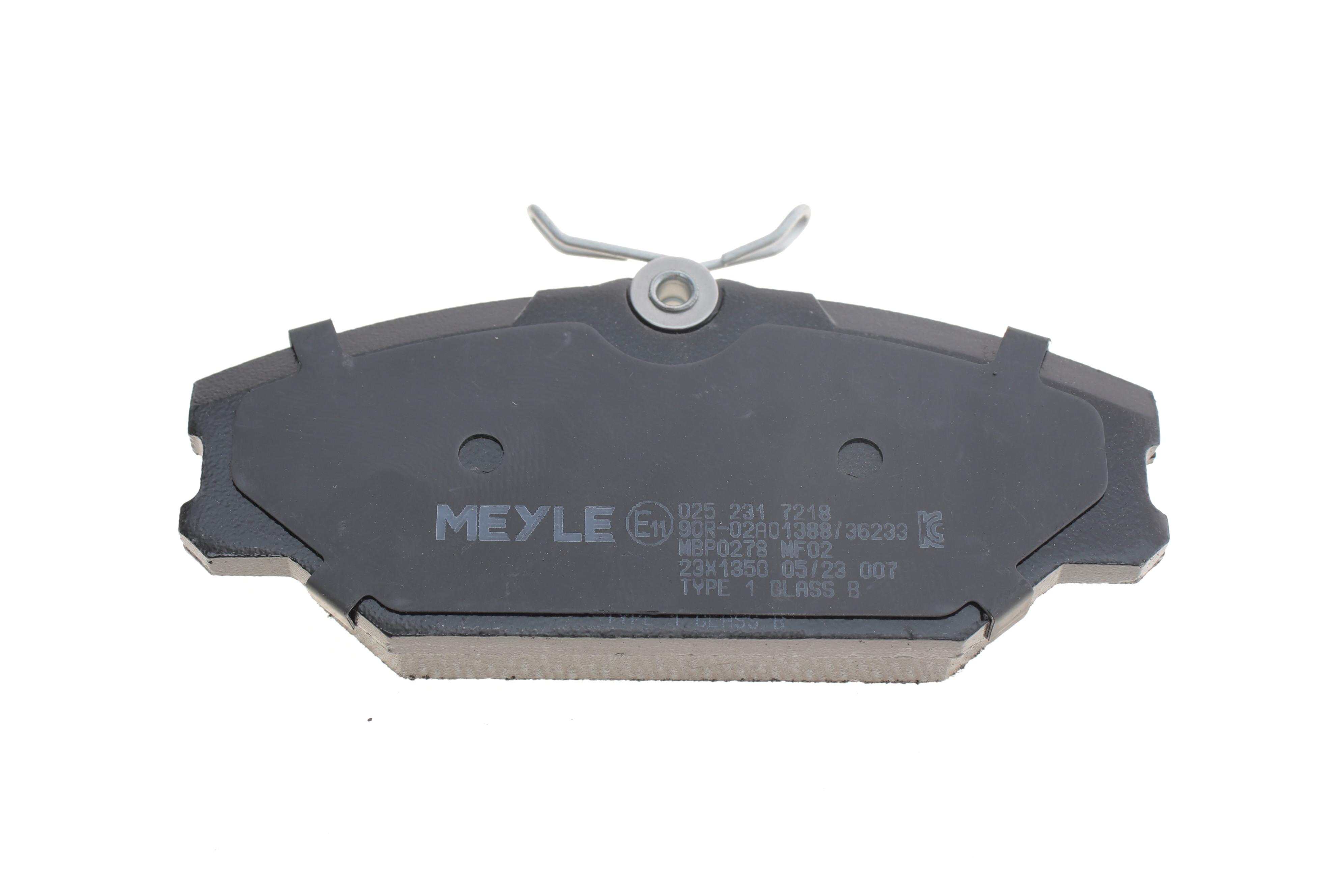 Колодки гальмівні (передні) Renault Clio II 00-/Megane I 96-03