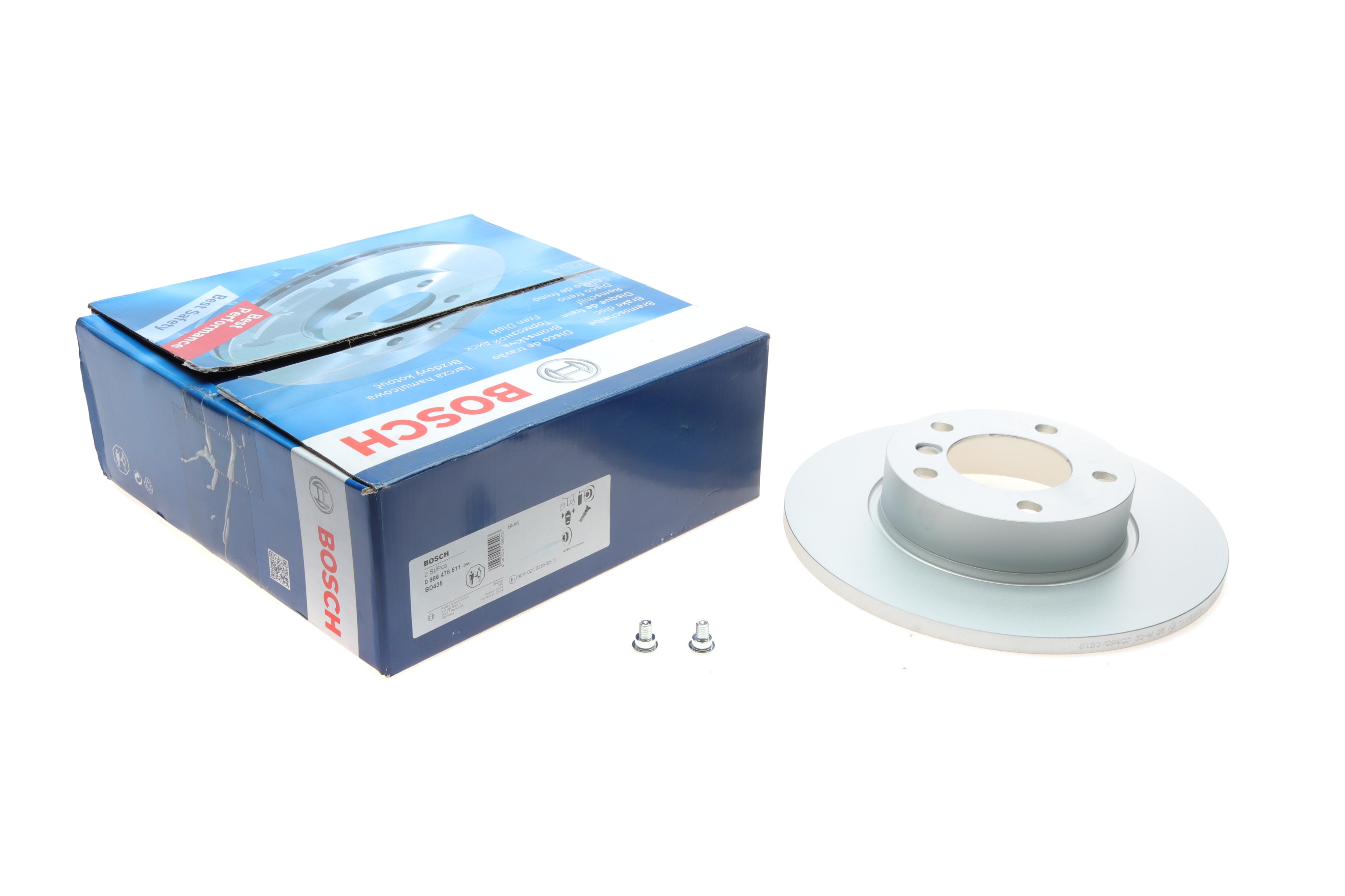 Диск гальмівний (передній) BMW 3 (E36) 90-00/Z3 (E36) 95-03 (286х12)