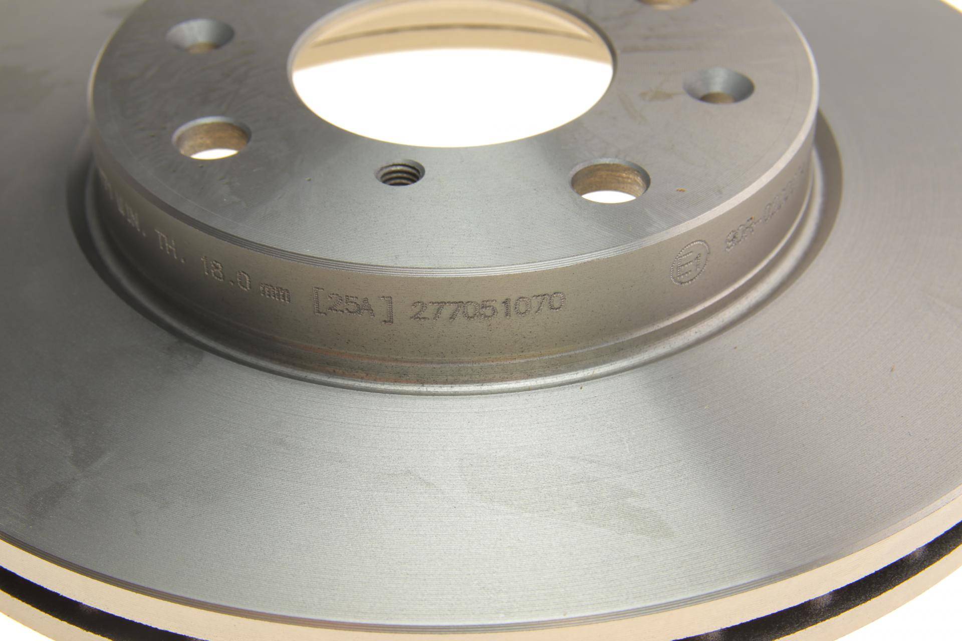 Диск гальмівний (передній) Opel Agila B 08-14 (252x20)