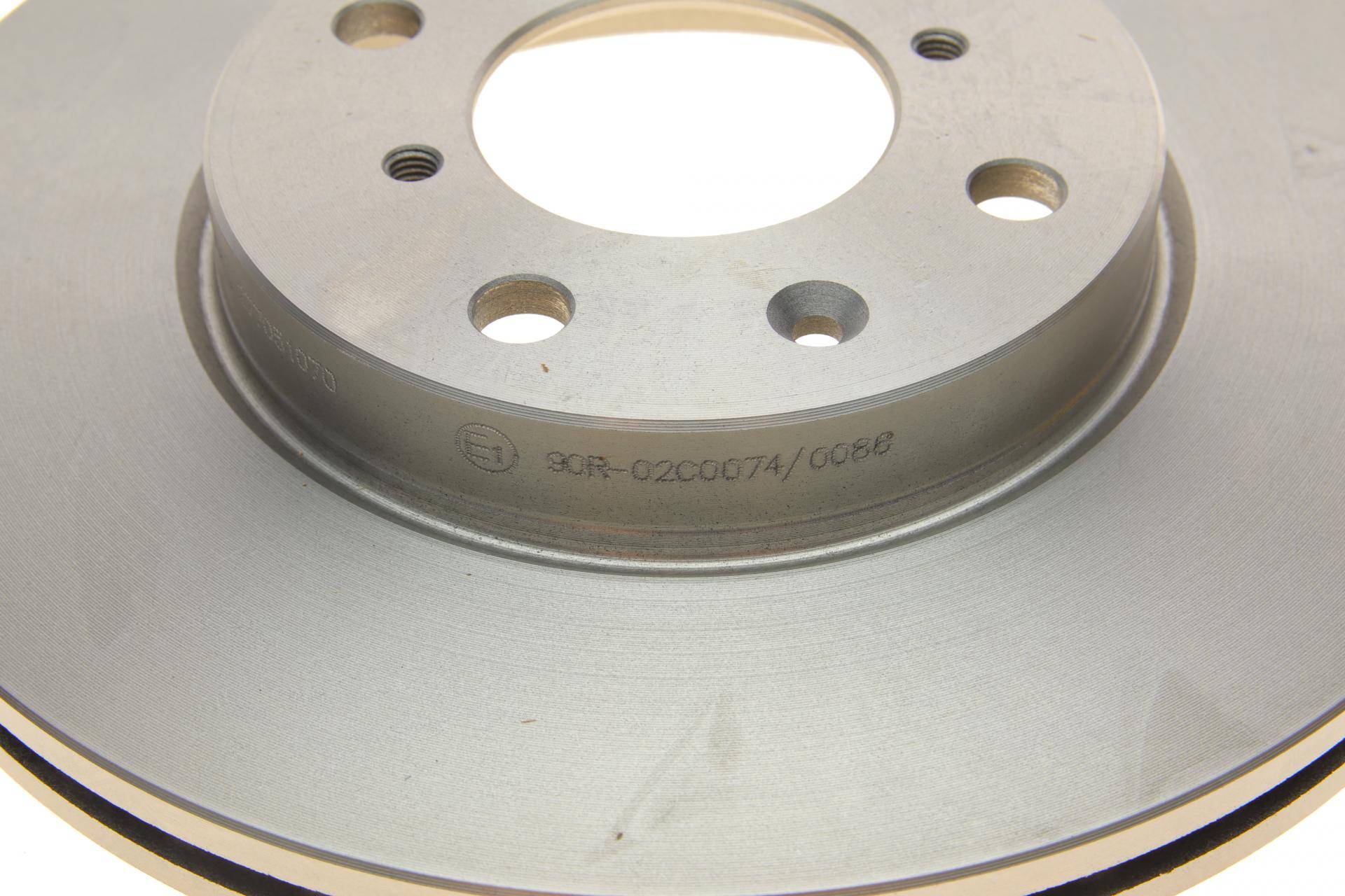 Диск гальмівний (передній) Opel Agila B 08-14 (252x20)