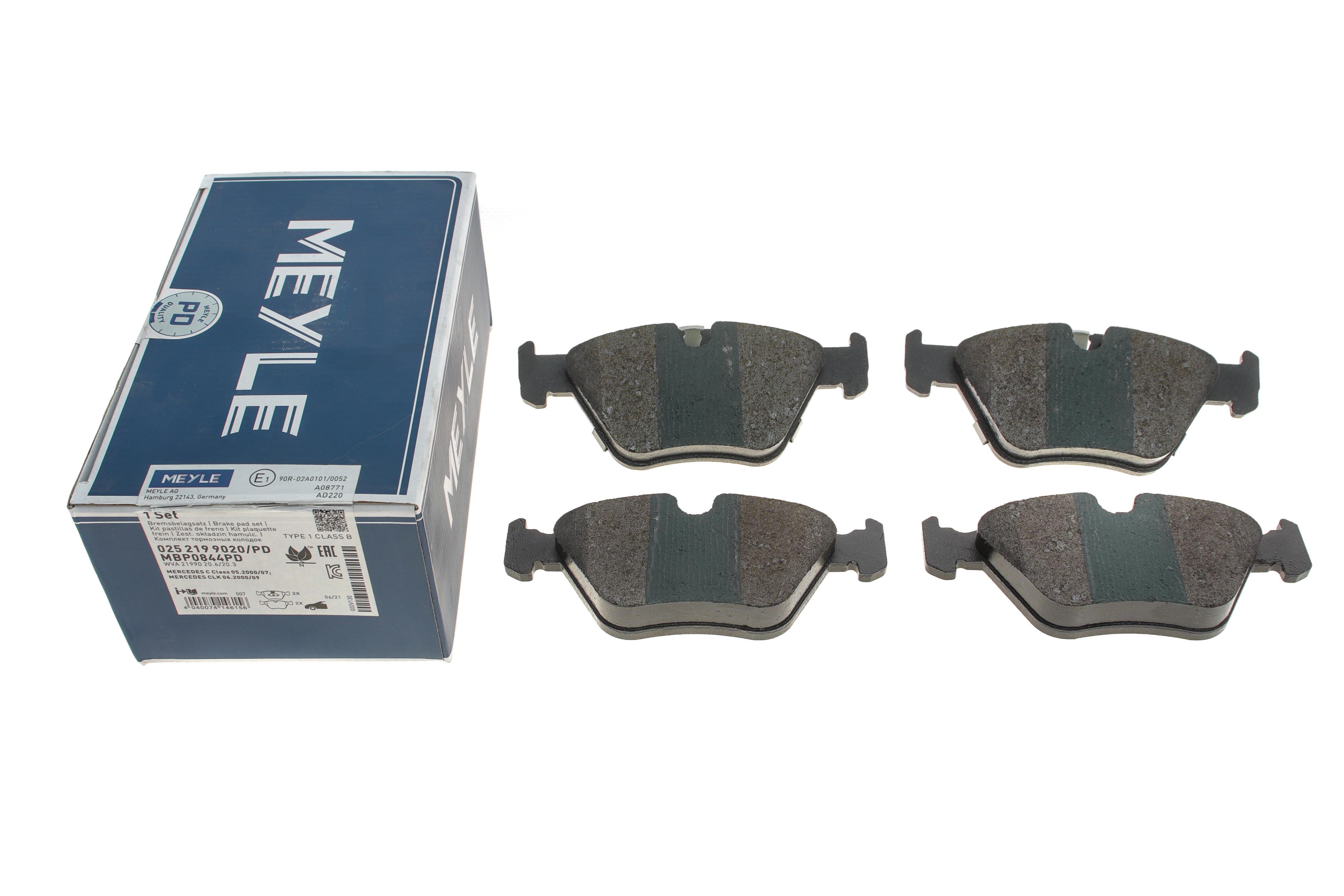 Колодки гальмівні (передні) BMW 5 (E39) 95-04 PD (Ate)