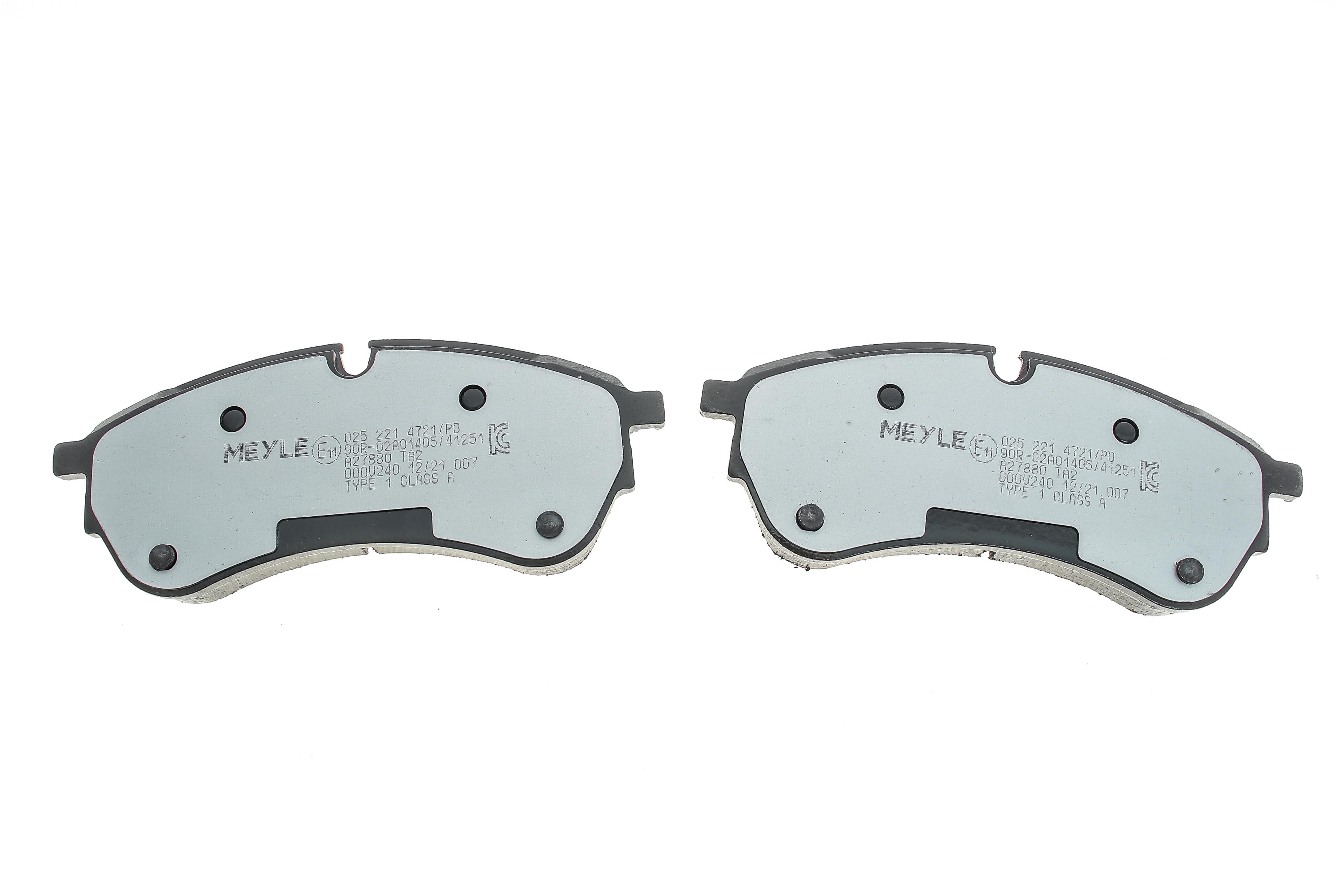 Колодки гальмівні (передні/задні) VW Crafter/MAN TGE 16-