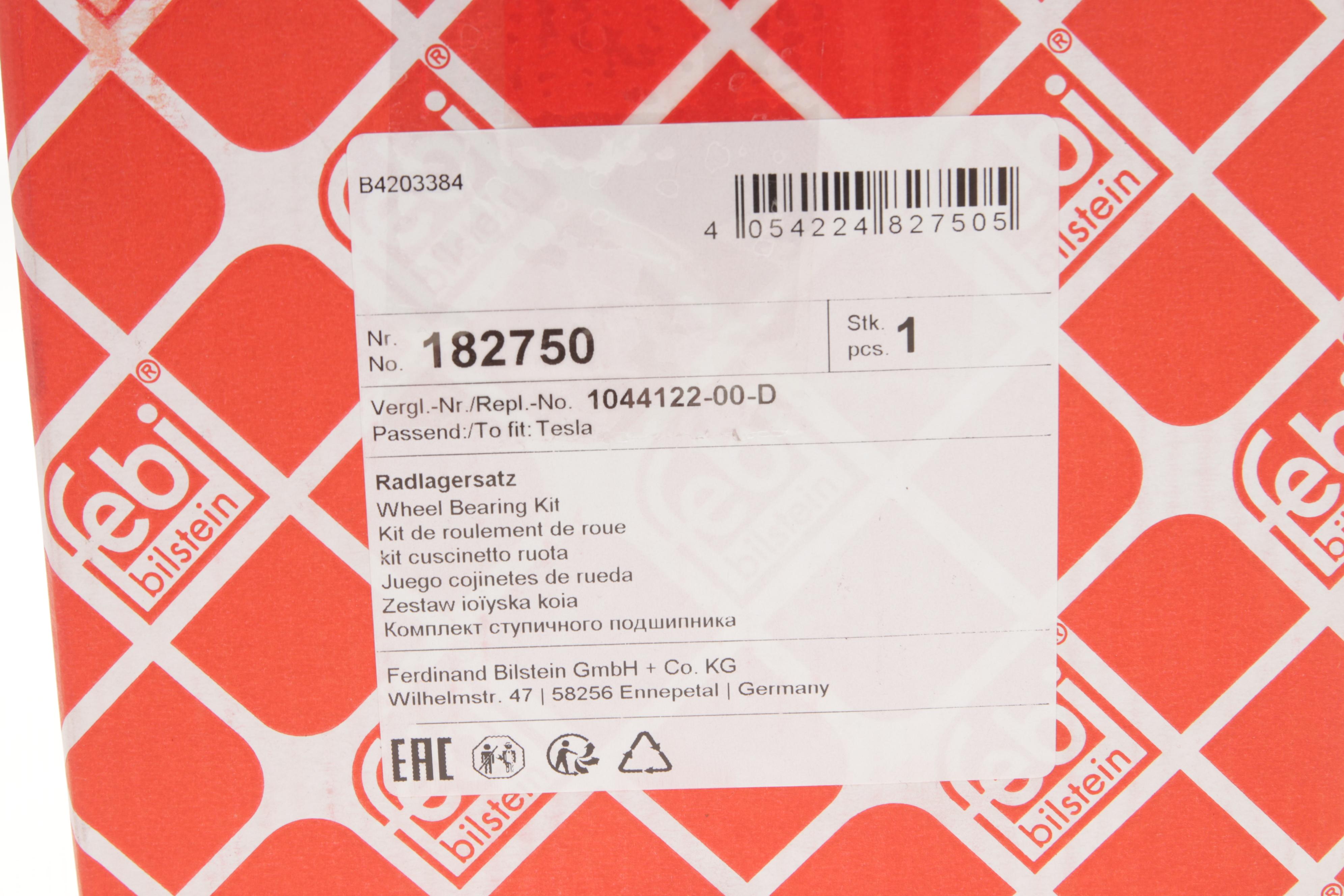 Підшипник маточини (передньої) Tesla Model 3 17-