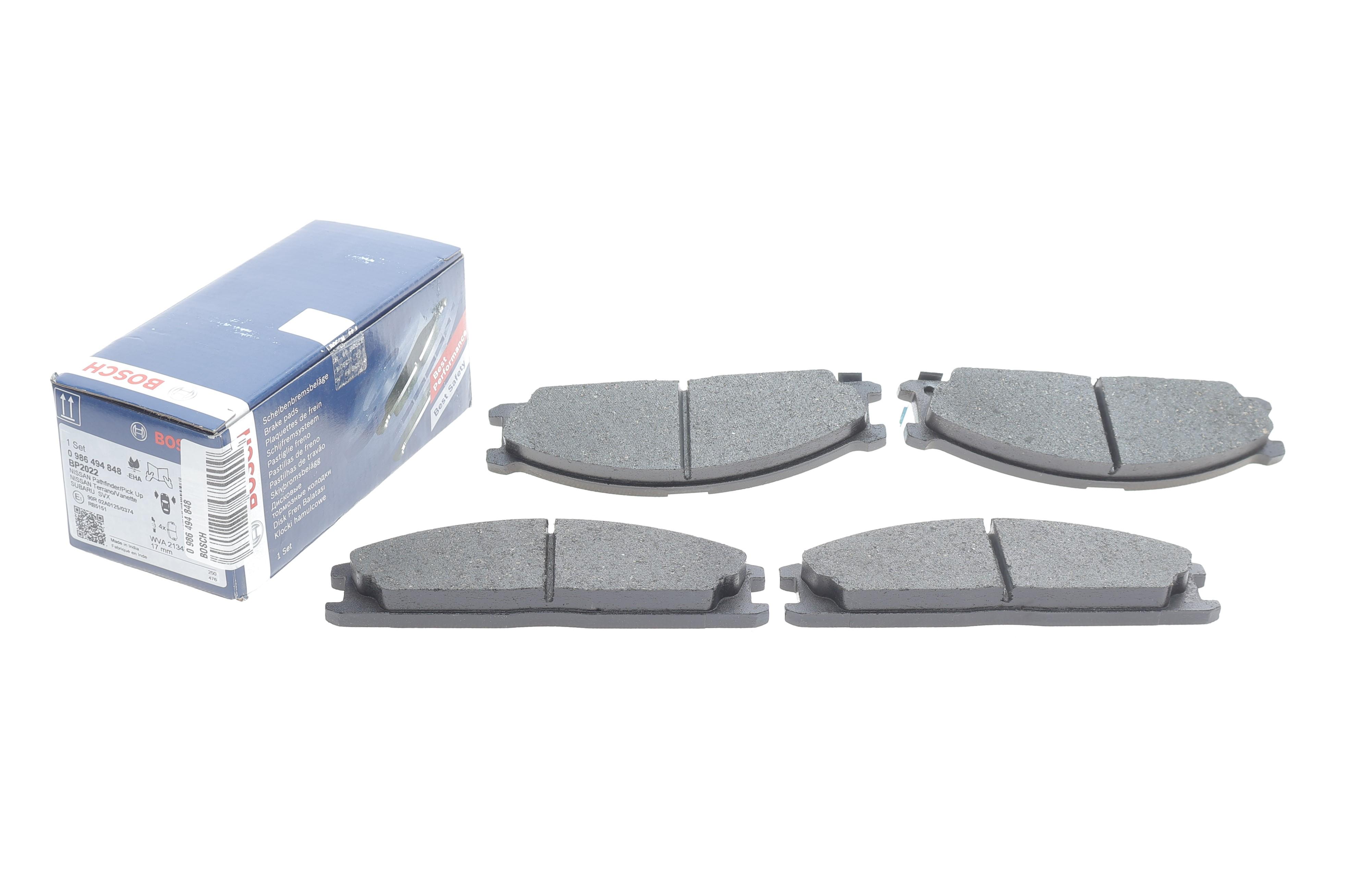 Колодки гальмівні (передні) Nissan Pathfinder 86-95/Navara I/Pick Up 97-