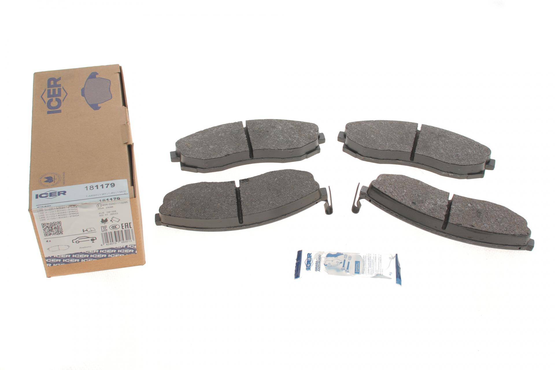 Колодки гальмівні (передні) Mitsubishi L200/Nissan Maxima IV 95-07