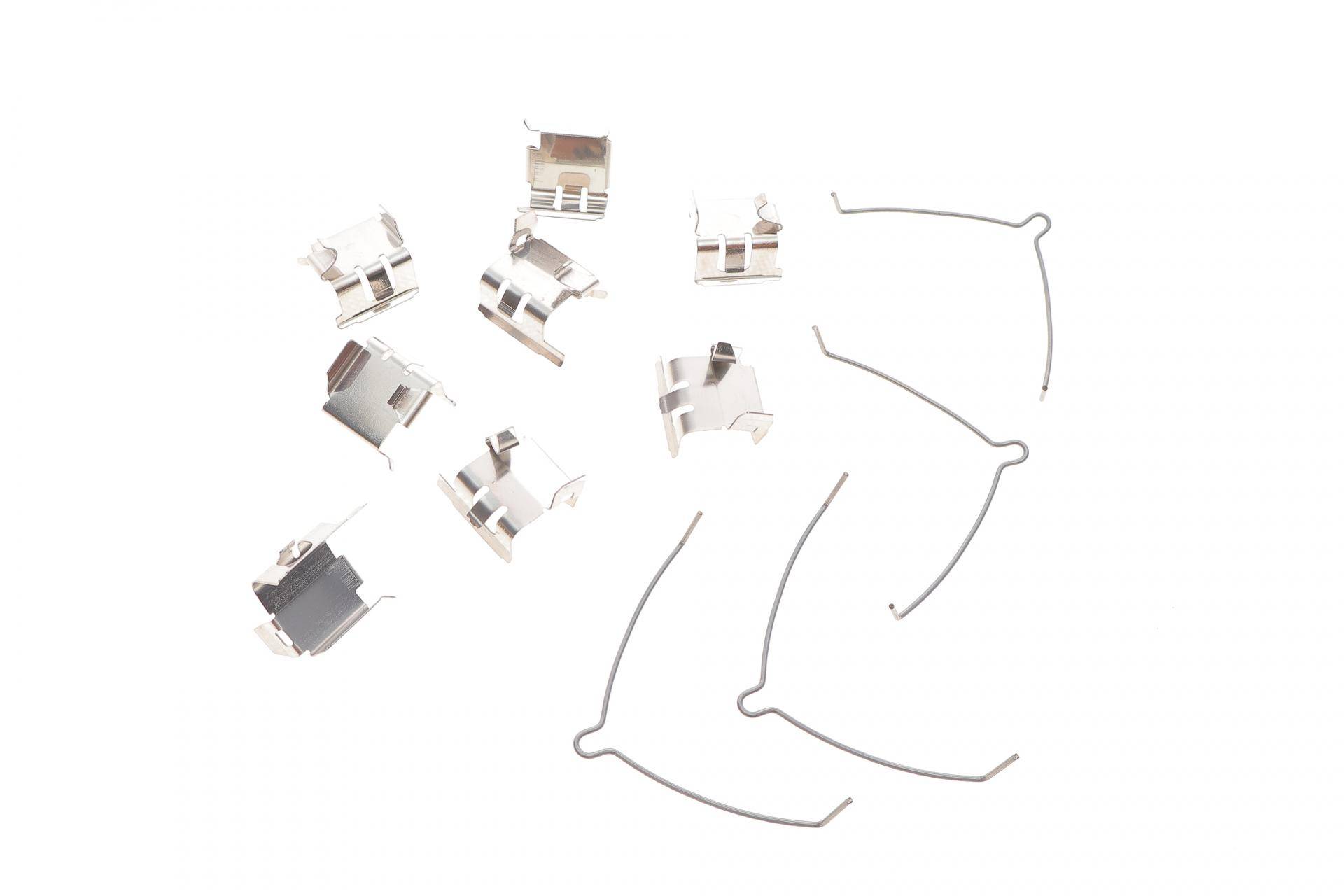 Планка супорта (переднього) прижимна (к-кт) Toyota Avensis/Corolla 92-03 (Akebono)