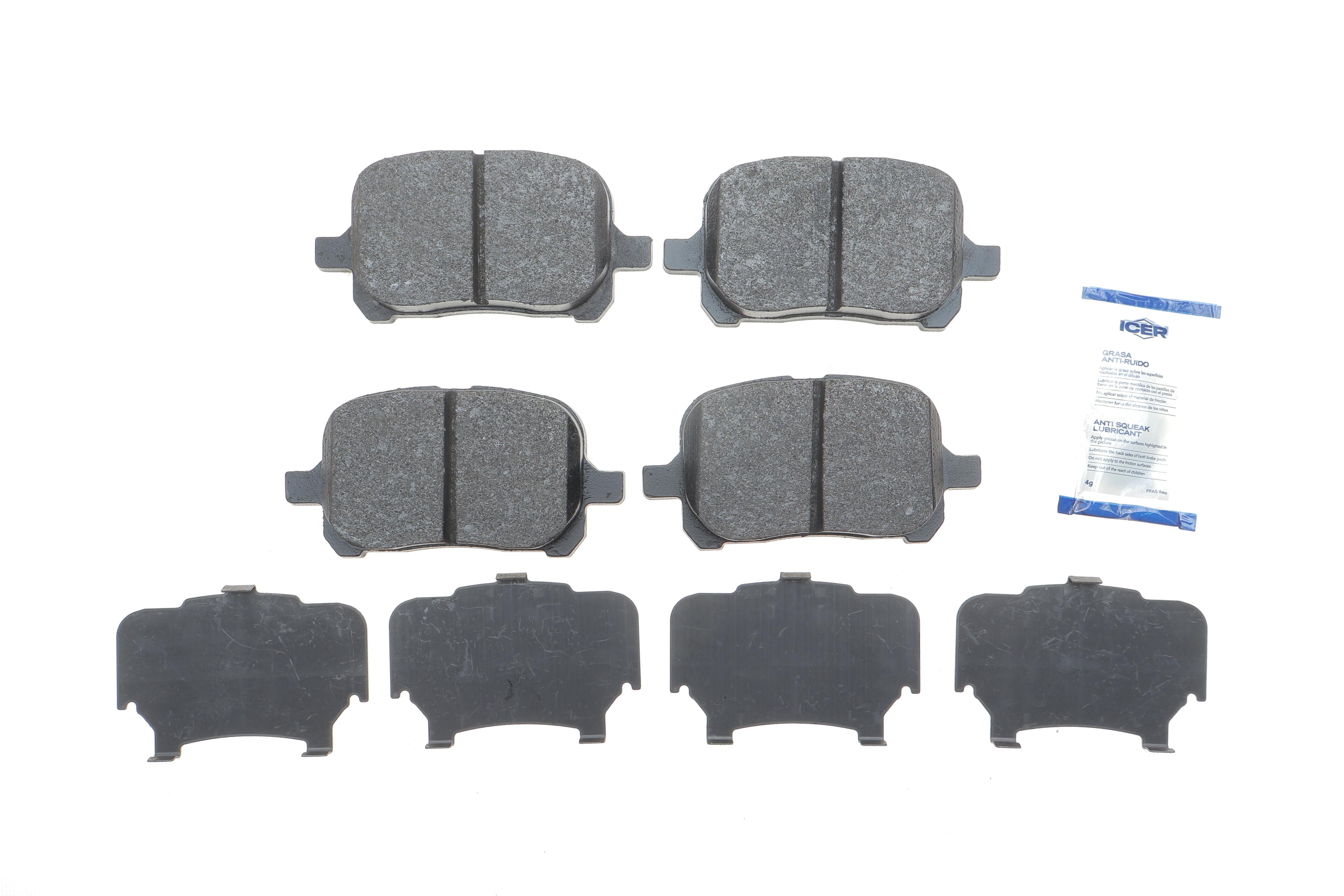 Колодки гальмівні (передні) Toyota Camry 96-02/Lexus ES 91-01/RX 98-03