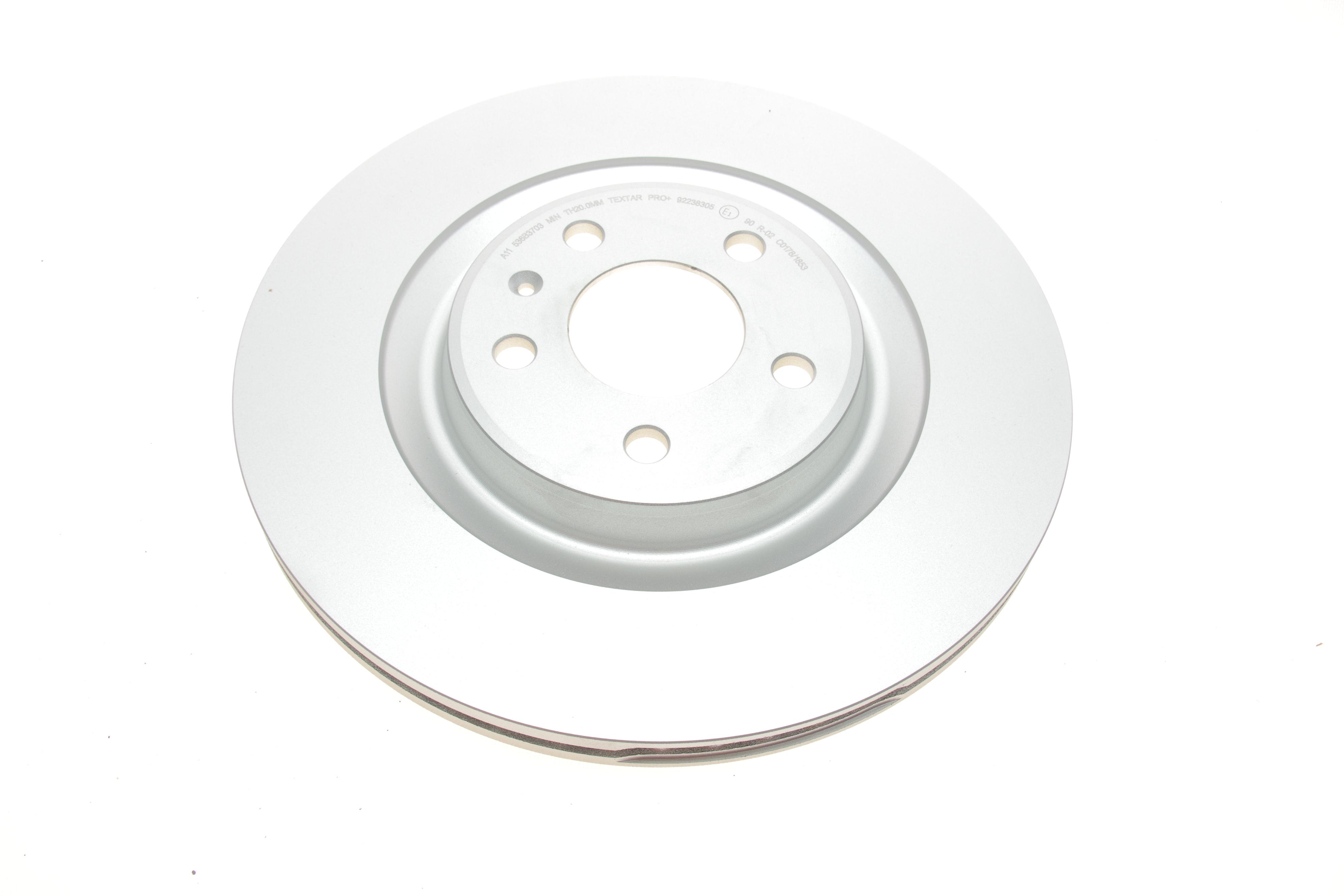 Диск гальмівний (задній) Audi A6/A7 Sportback 10- (330x22) PRO+