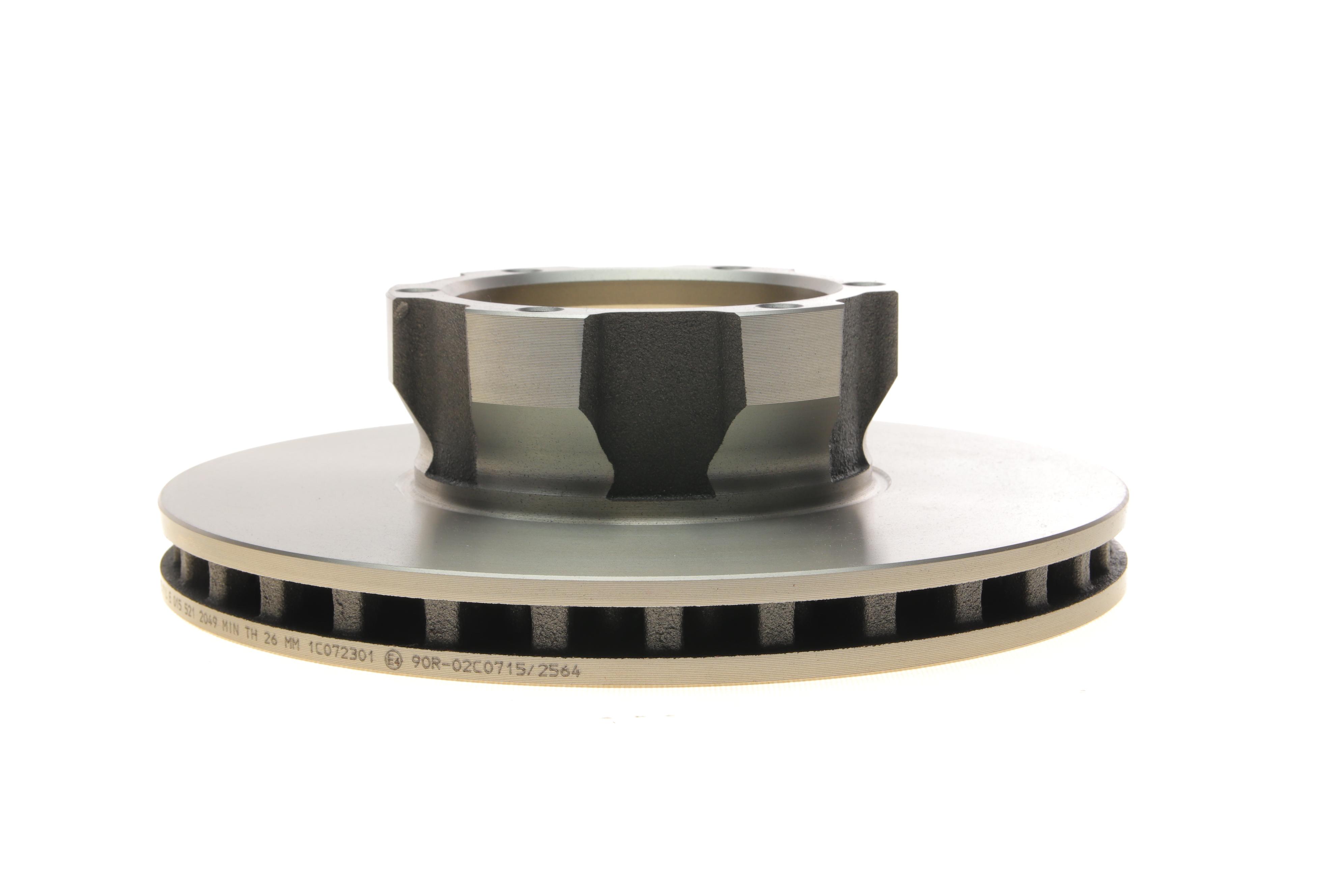 Диск гальмівний (передній) MB 609/Vario 512 (d=304 16")